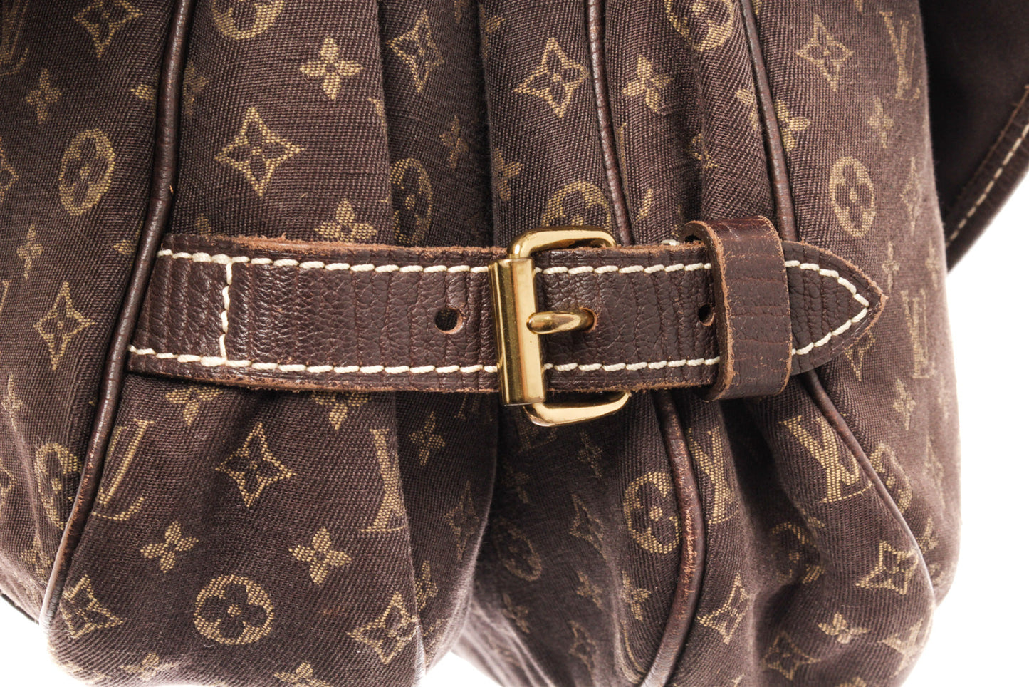 Louis Vuitton Brown Monogram Canvas Saumur 30 Crossbody Bag