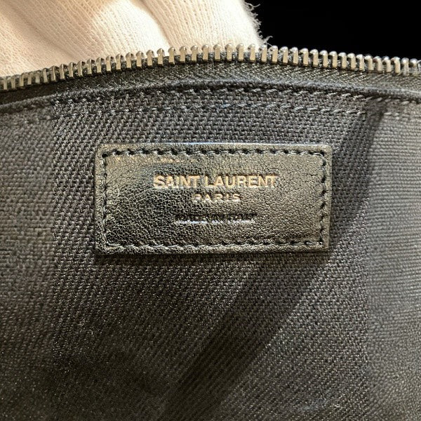 Saint Laurent Rive Gauche Canvas Tote Bag