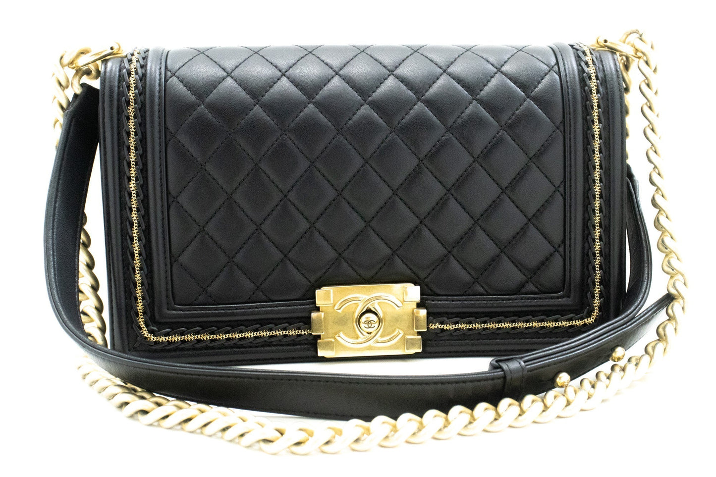 Chanel Boy Luxury Shoulder Bag Style 16