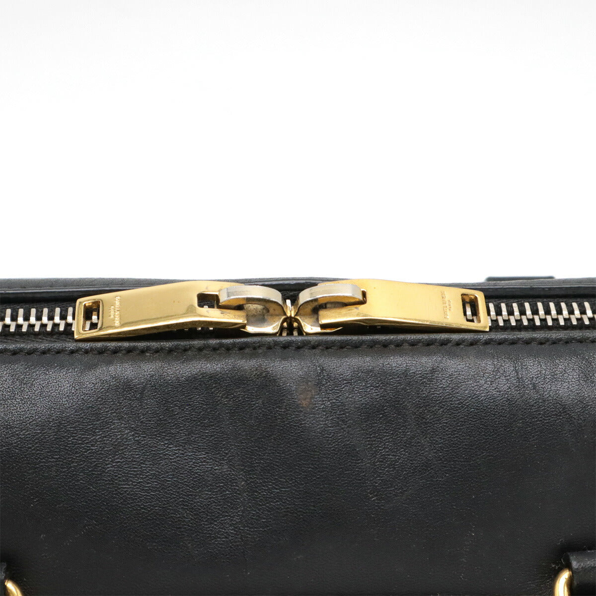 Saint Laurent Paris Baby Duffle Leather 2Way Handbag