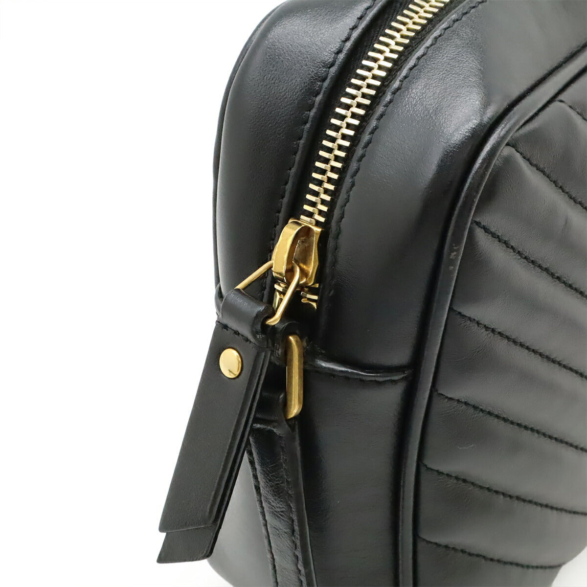 Saint Laurent Leather Red Shoulder Bag Style 21
