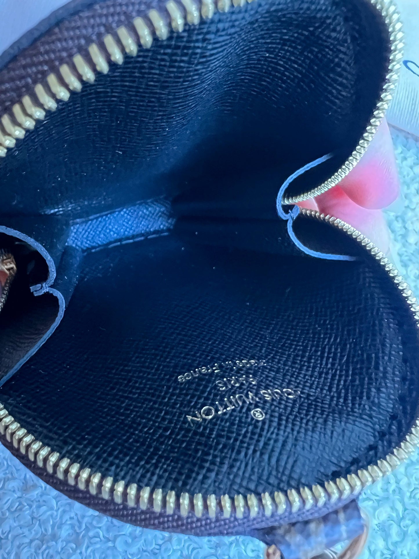 Louis Vuitton Round Coin Purse Monogram