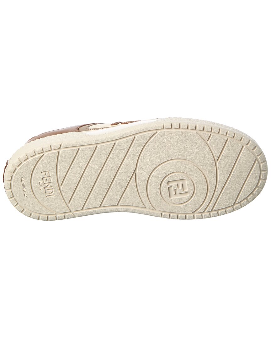 Fendi Match Leather Platform Sneaker
