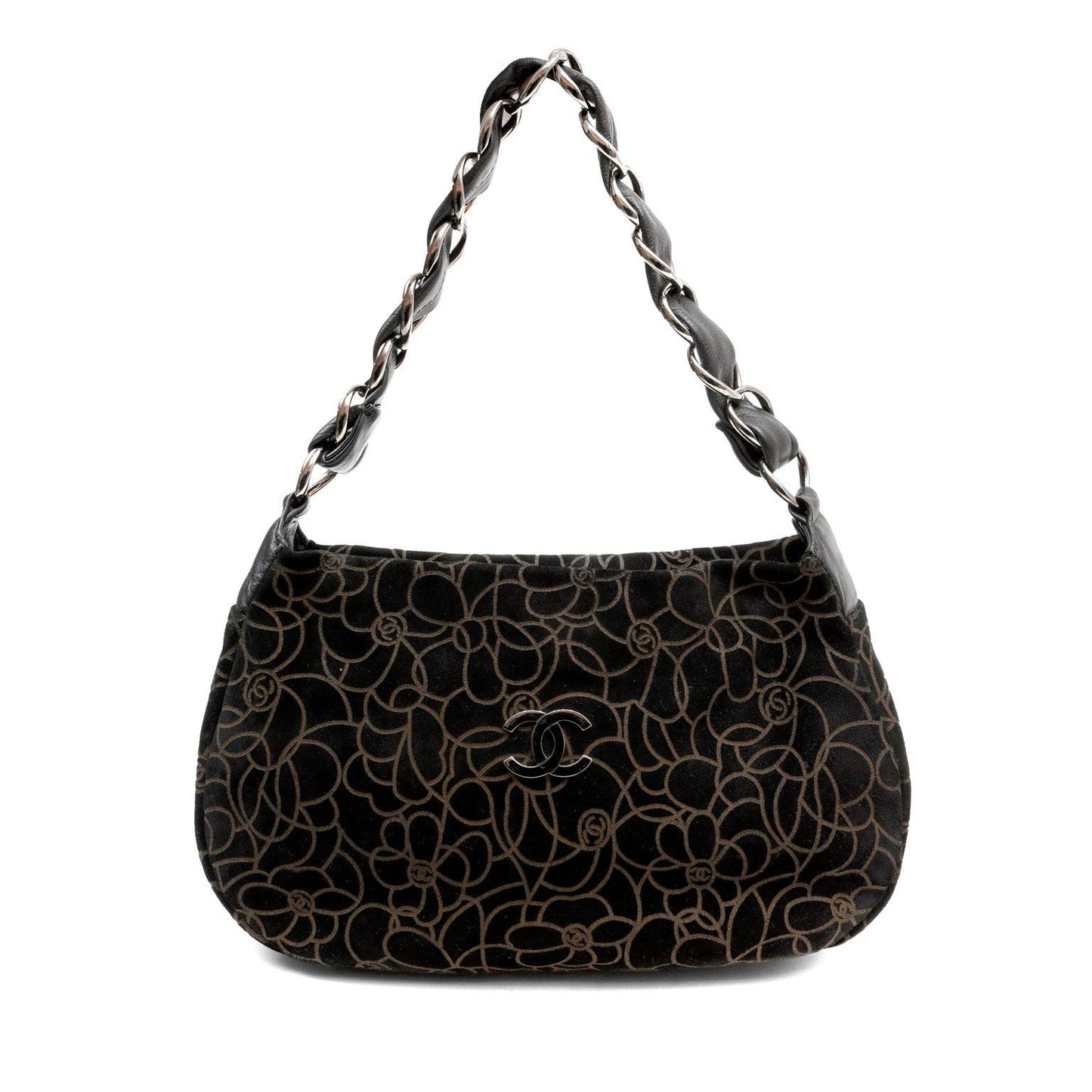 Chanel Gold Silver Shoulder Bag