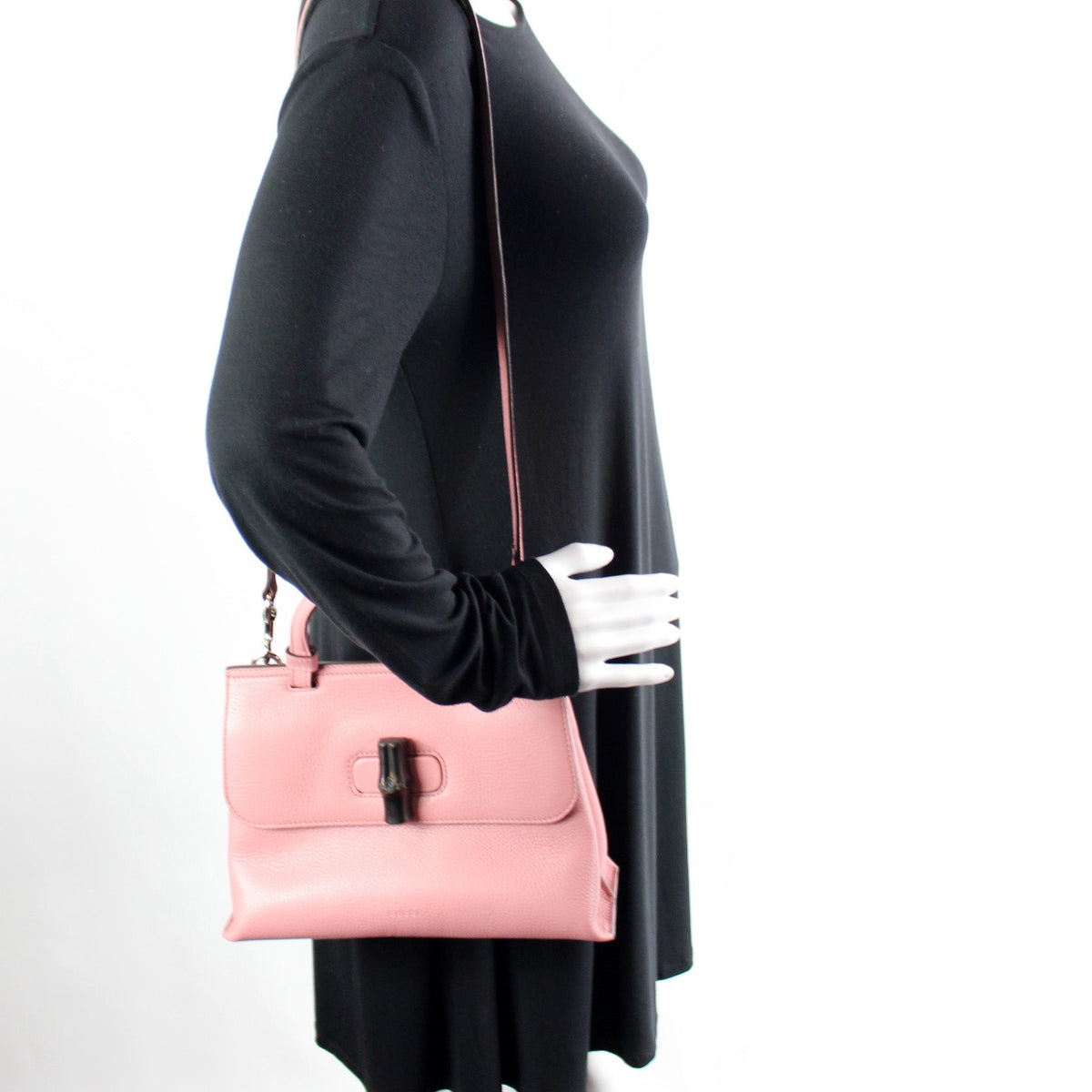 370831 Bamboo Daily Top Handle Bag Small