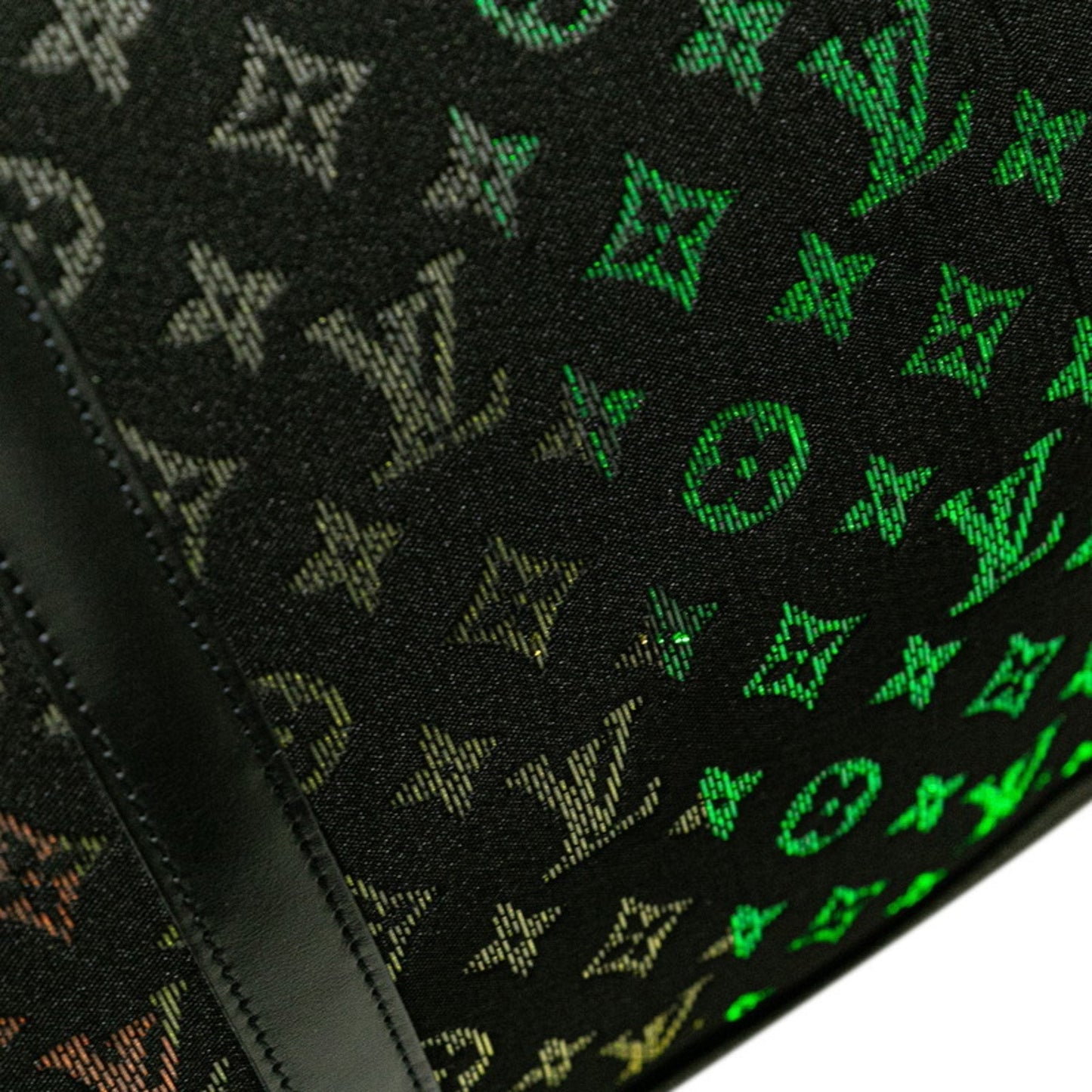 Louis Vuitton Canvas Leather Boston Bag Shoulder Bag