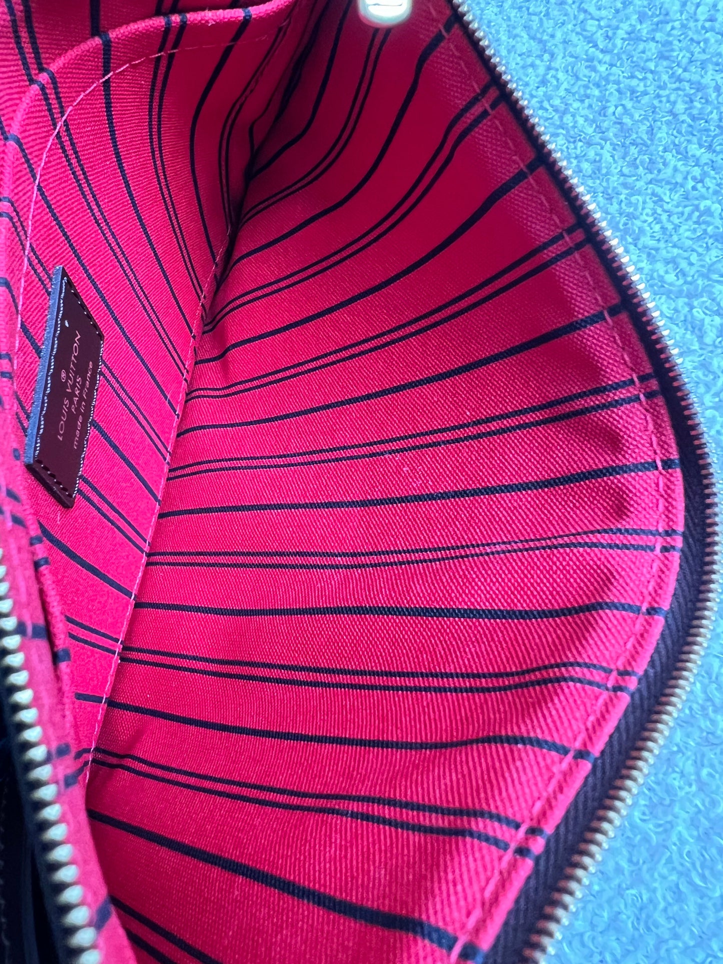 Louis Vuitton Pouch (from Neverfull) in Damier Ebene