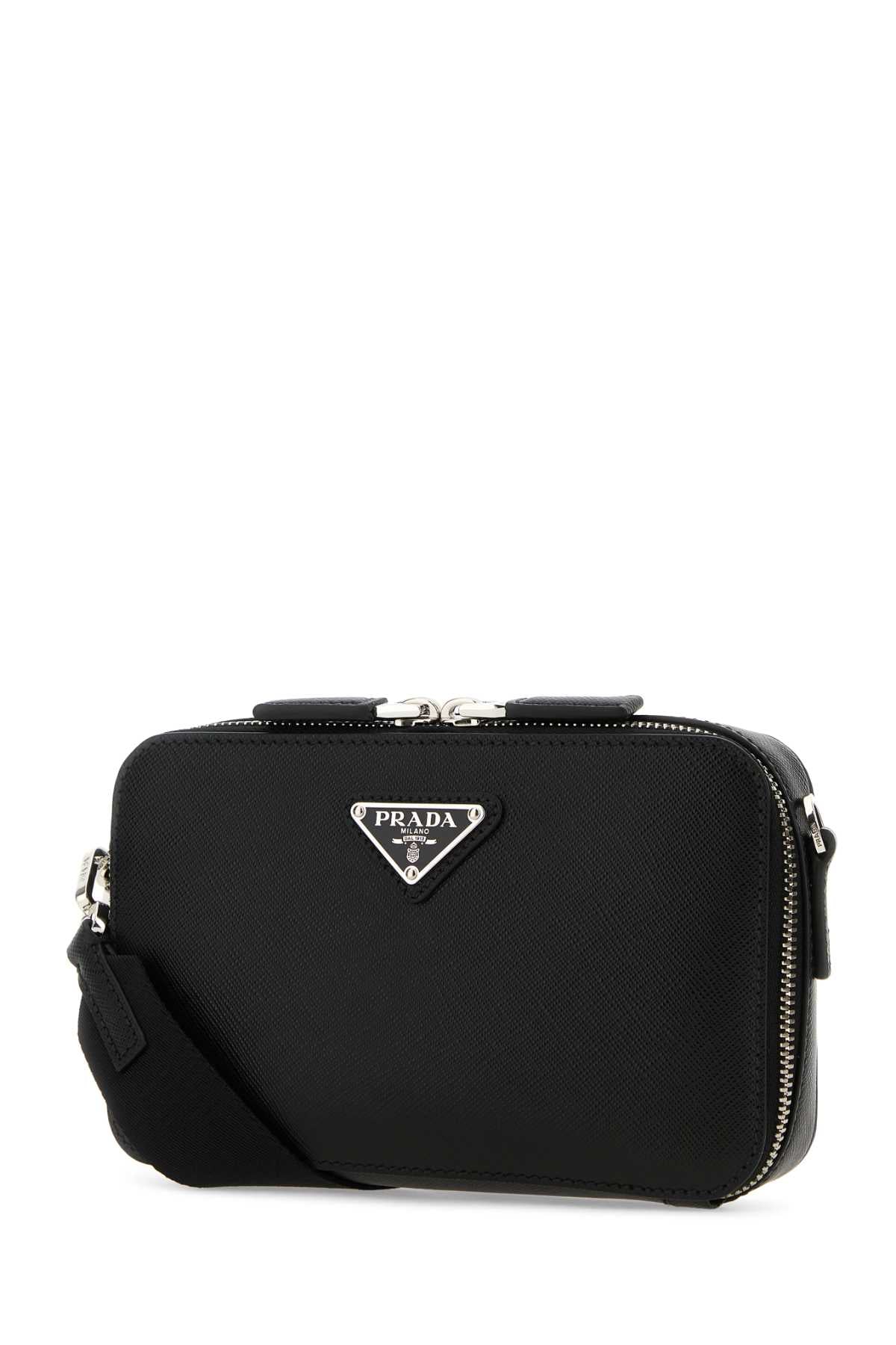 PRADA Mini Leather Crossbody Handbag