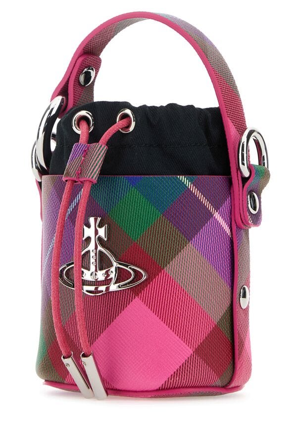 Vivienne Westwood Woman Printed Synthetic Leather Mini Daisy Crossbody Bag
