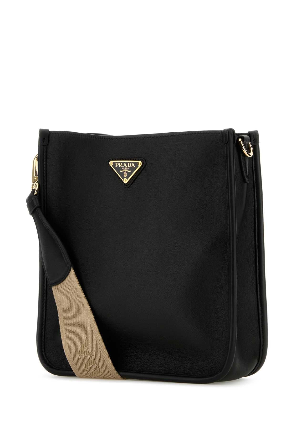 PRADA Mini Leather Crossbody Handbag