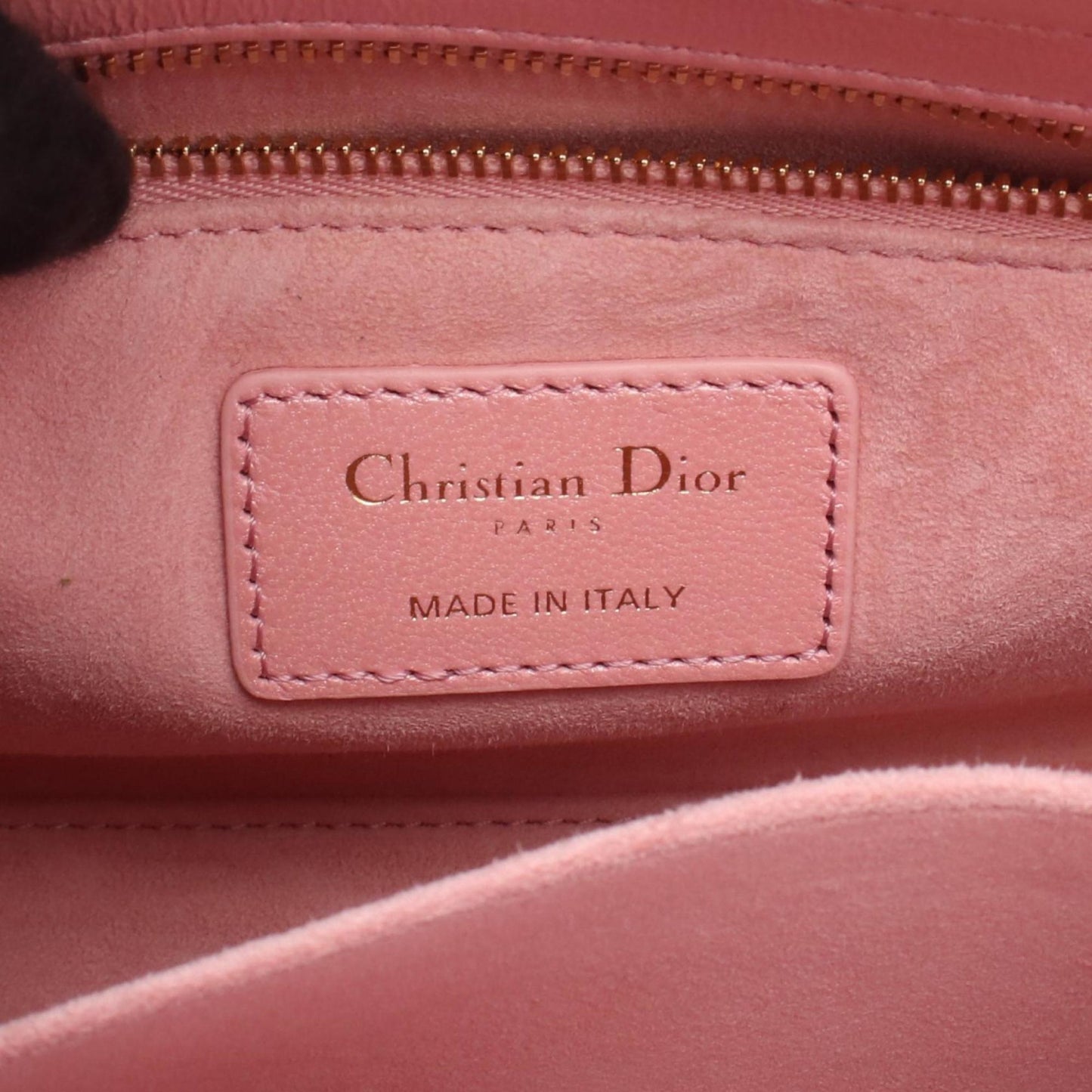 Christian Dior Pink Leather Handbag Style 4