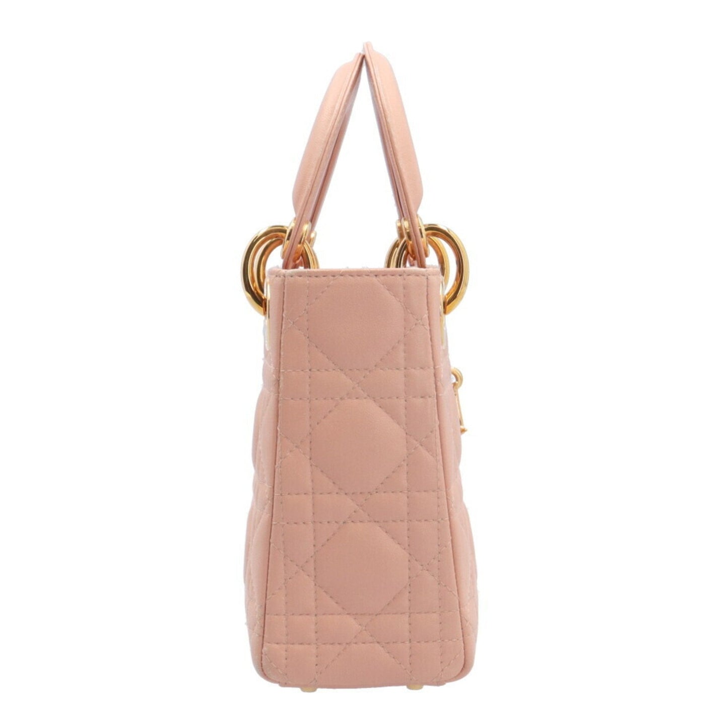 Christian Dior Pink Leather Shoulder Bag Style 2