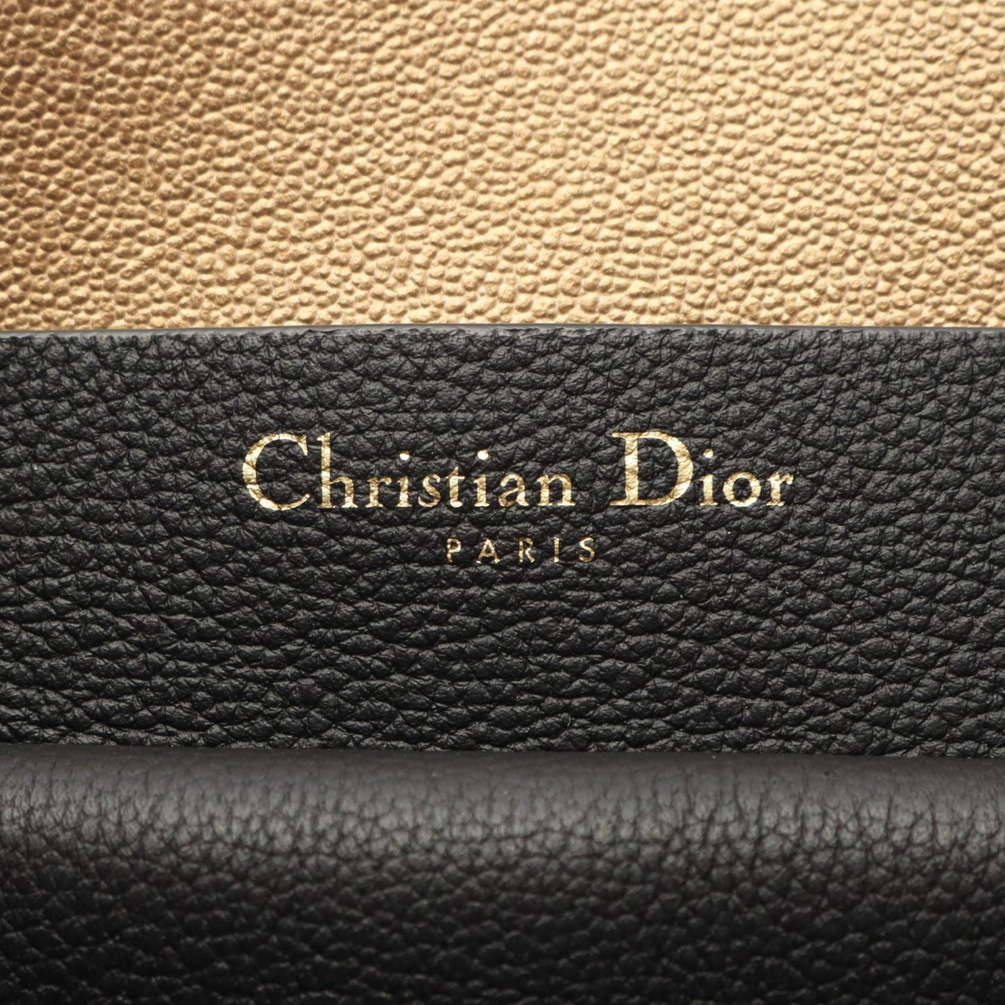 Christian Dior Black Leather Handbag Style 4