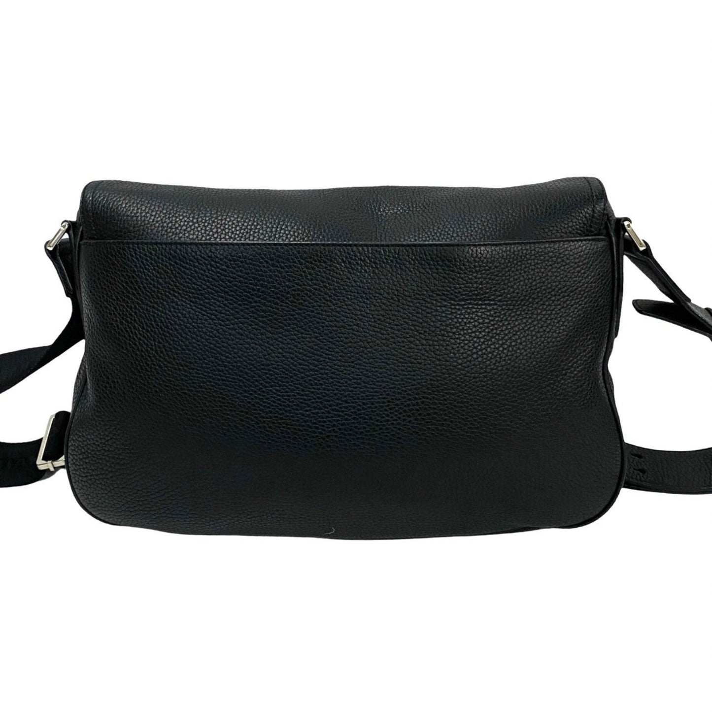 Christian Dior Black Leather Shoulder Bag Style 23