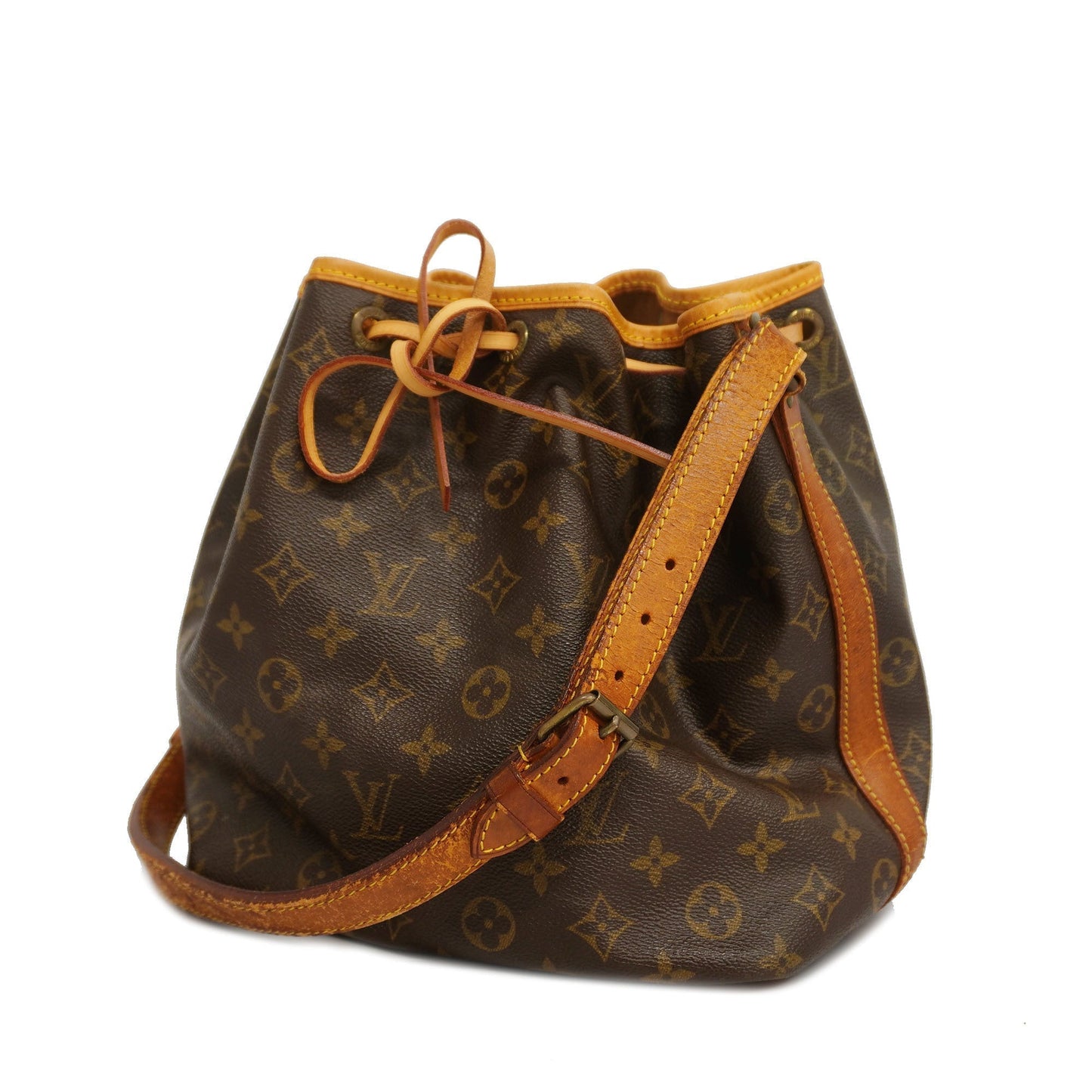 LOUIS VUITTON Monogram Petit Noe M42226 Women's Shoulder Bag