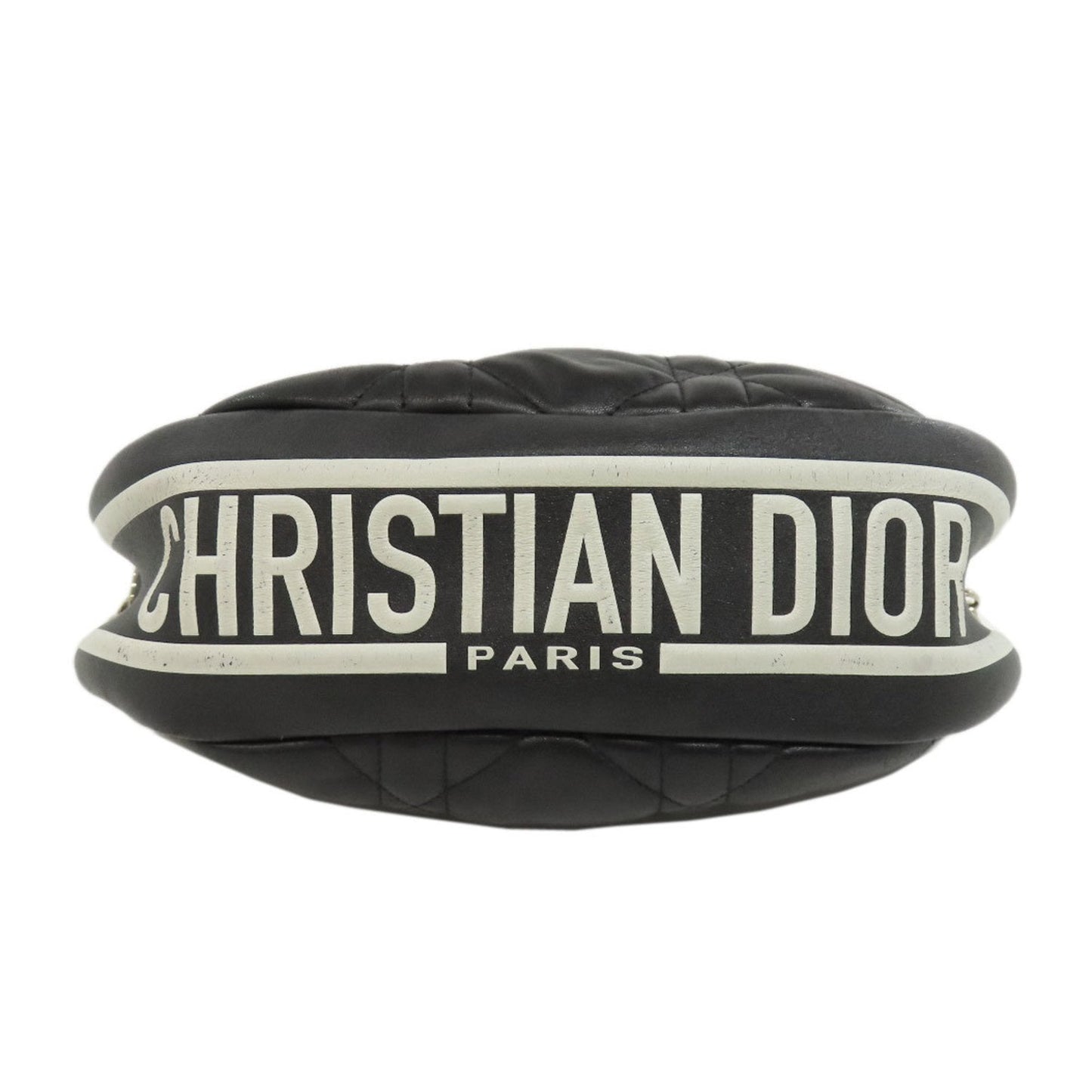 Christian Dior Black Leather Handbag Style 7
