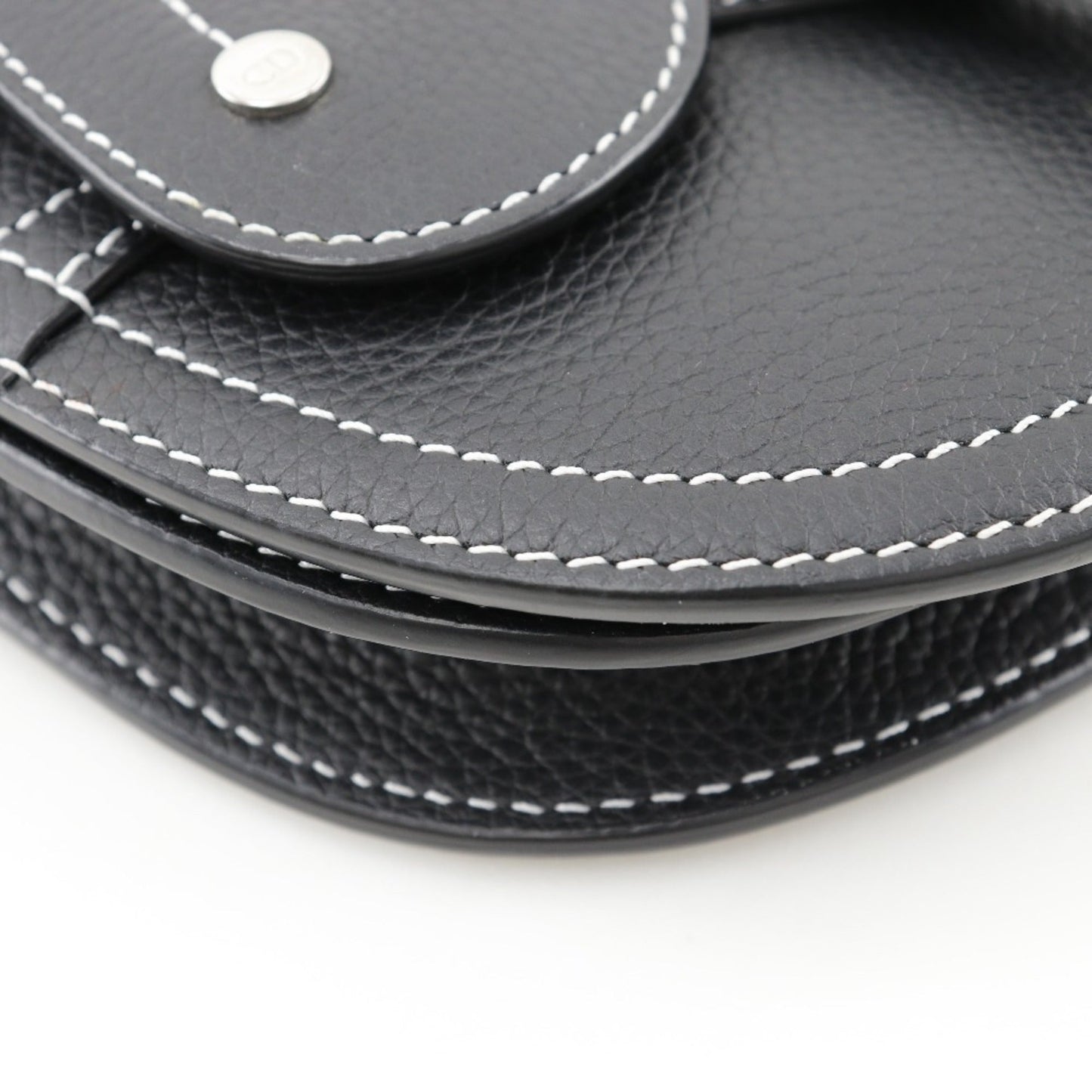 Christian Dior Black Leather Sling Bag Style 2