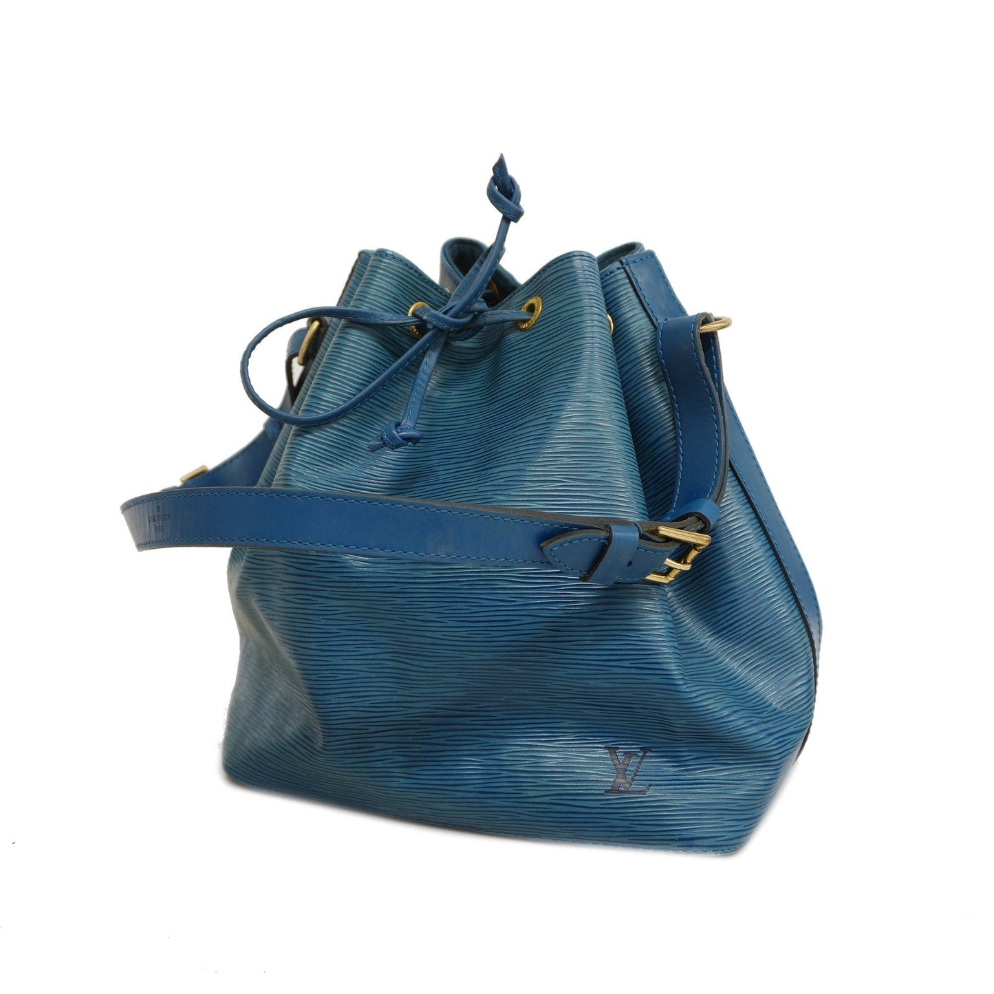 LOUIS VUITTON Epi Petit Noe M44105 Women's Shoulder Bag Toledo Blue