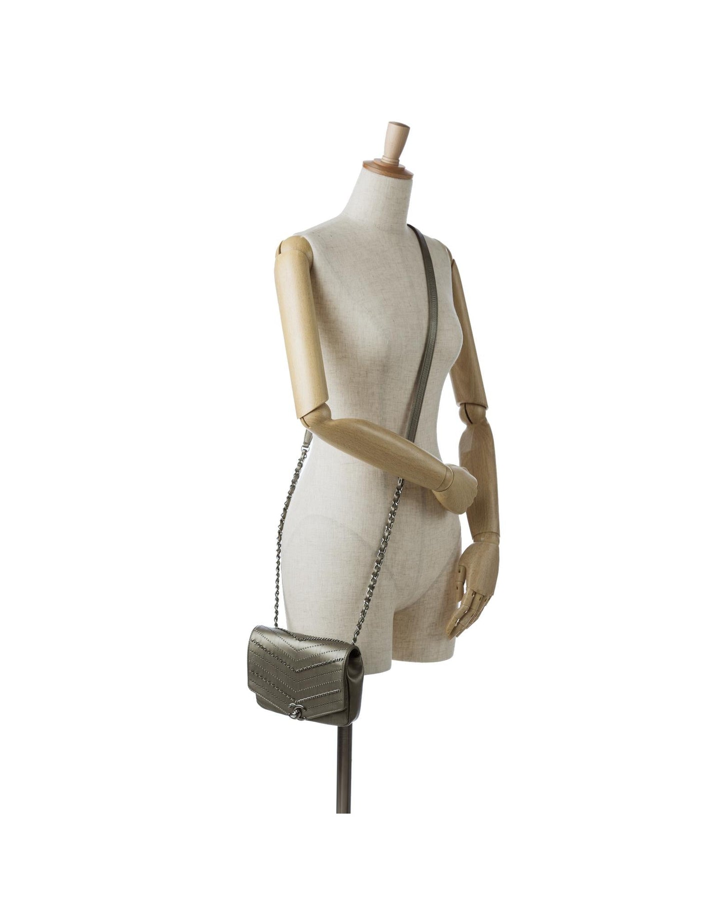 Mini Embellished Chevron Square Envelop Flap Crossbody Bag