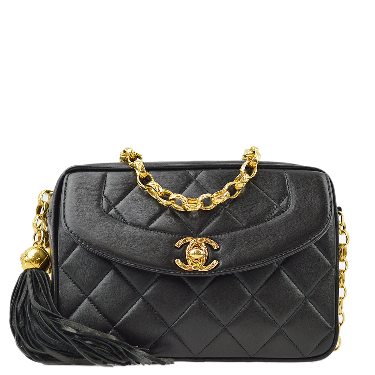 Chanel Mini Lambskin Black Crossbody Style 5