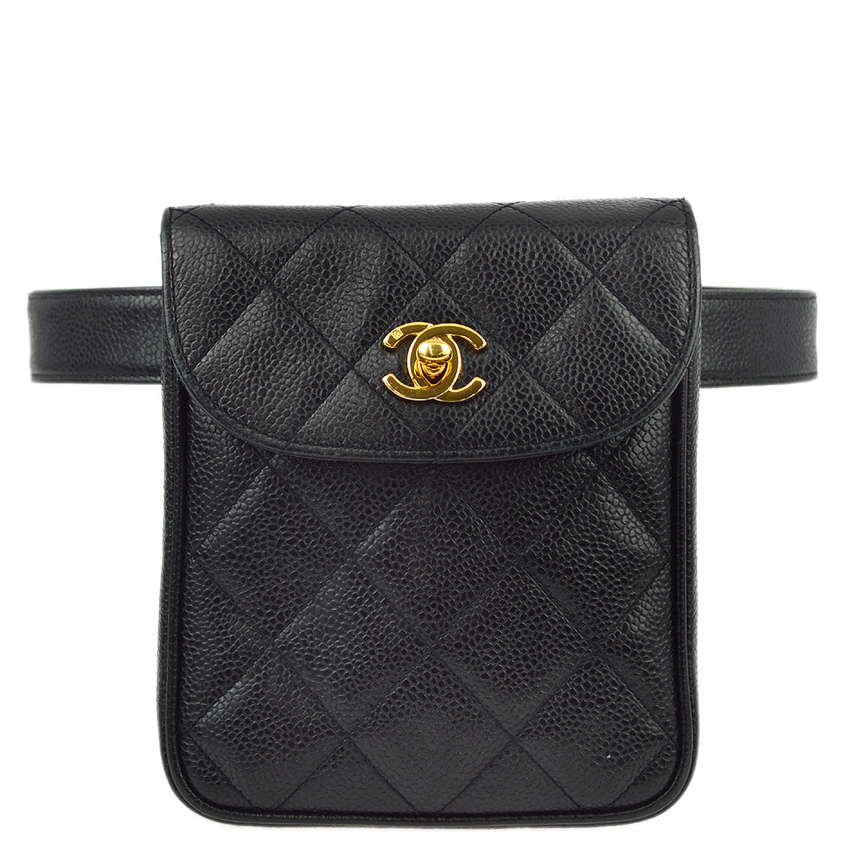 Chanel Caviar Black Luxury Handbag