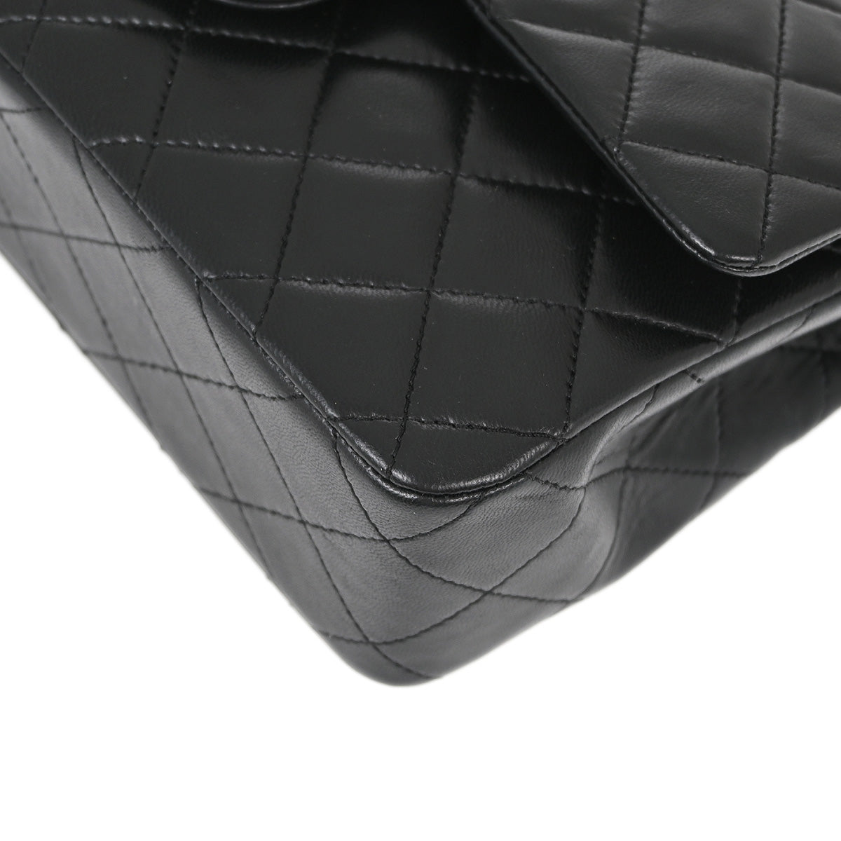 Chanel Flap Small Classic Lambskin Black Shoulder Bag Style 4