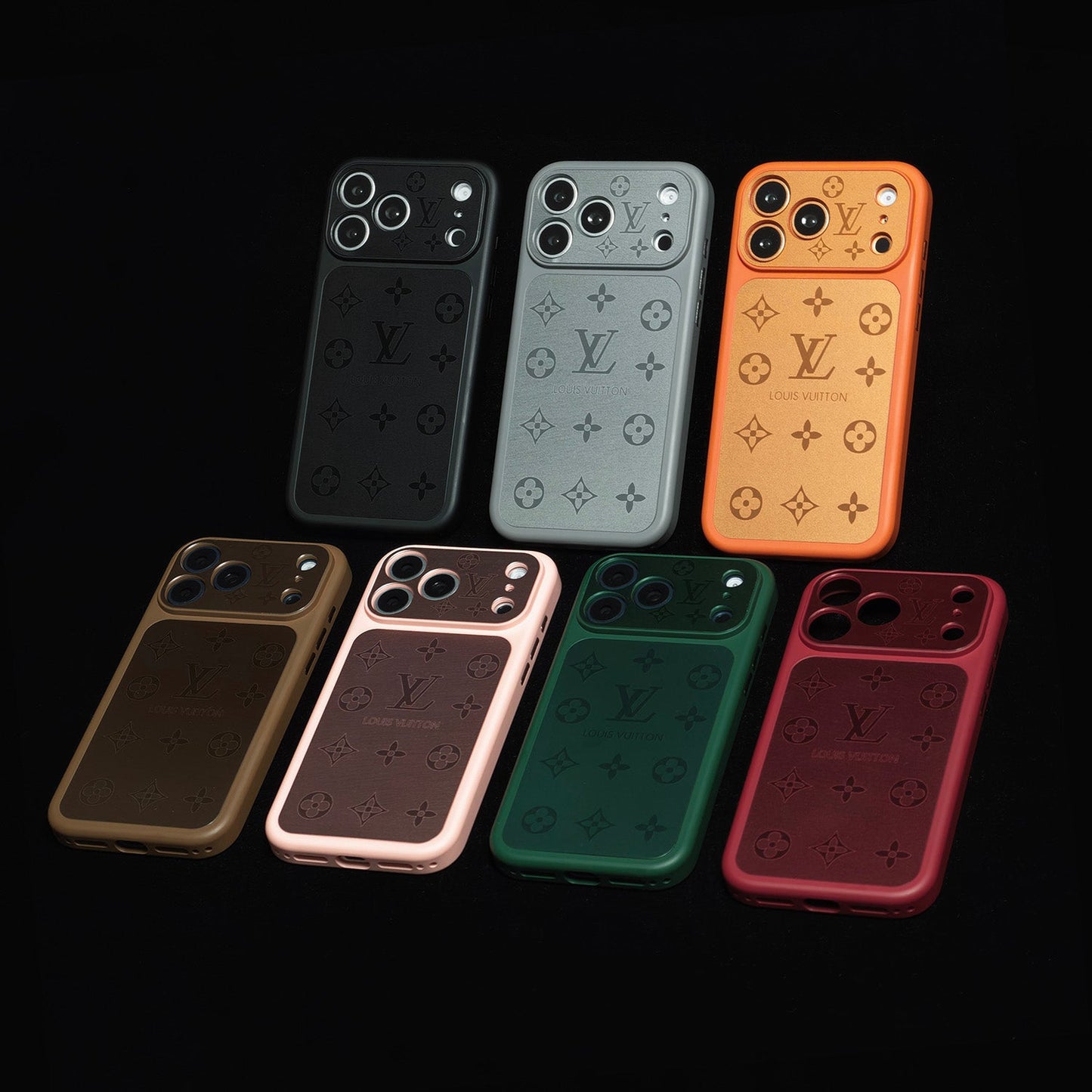 LV RED MONOGRAM FULLY COVERED