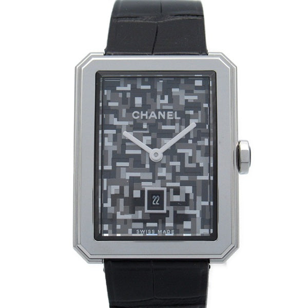 Chanel CHANEL Boyfriend Neo Tweed Women's Wrist Watch - Stainless Steel, Quartz Metal Other H6128 in Excellent condition