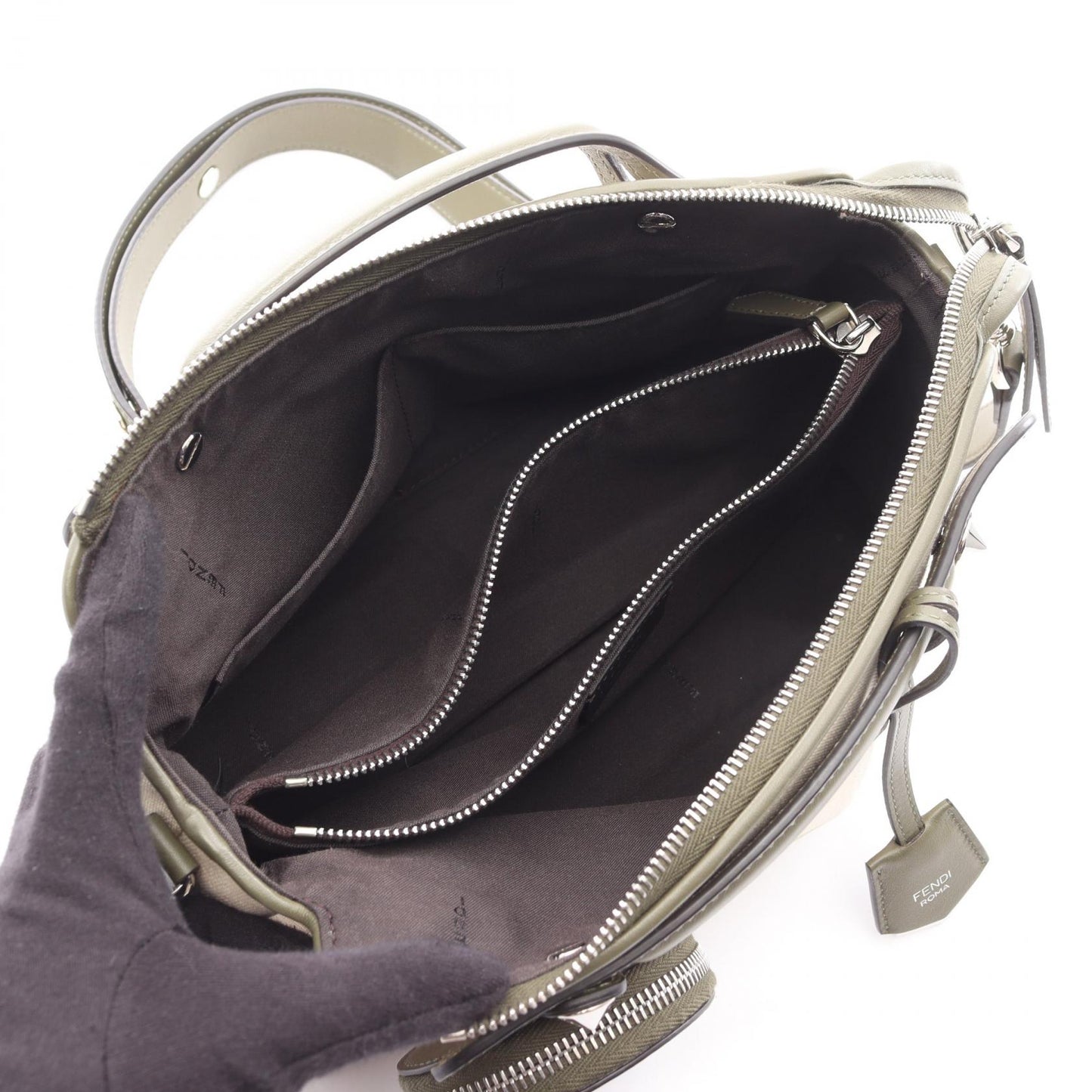 Fendi By The Way Leather Red Handbag Style 13