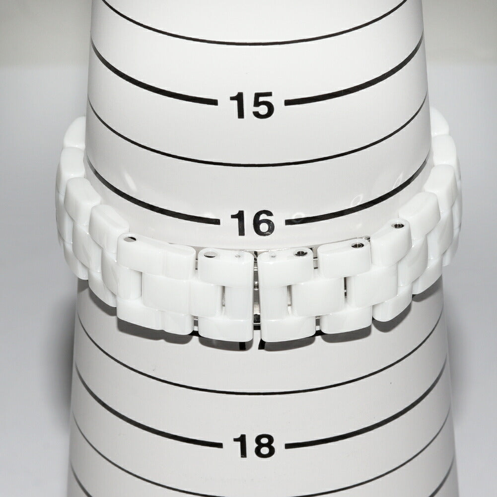 Chanel White Mother of Pearl J12 Watch H2422
