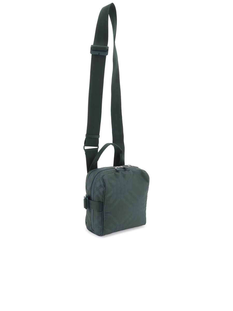 Jacquard Check-In Crossbody Bag