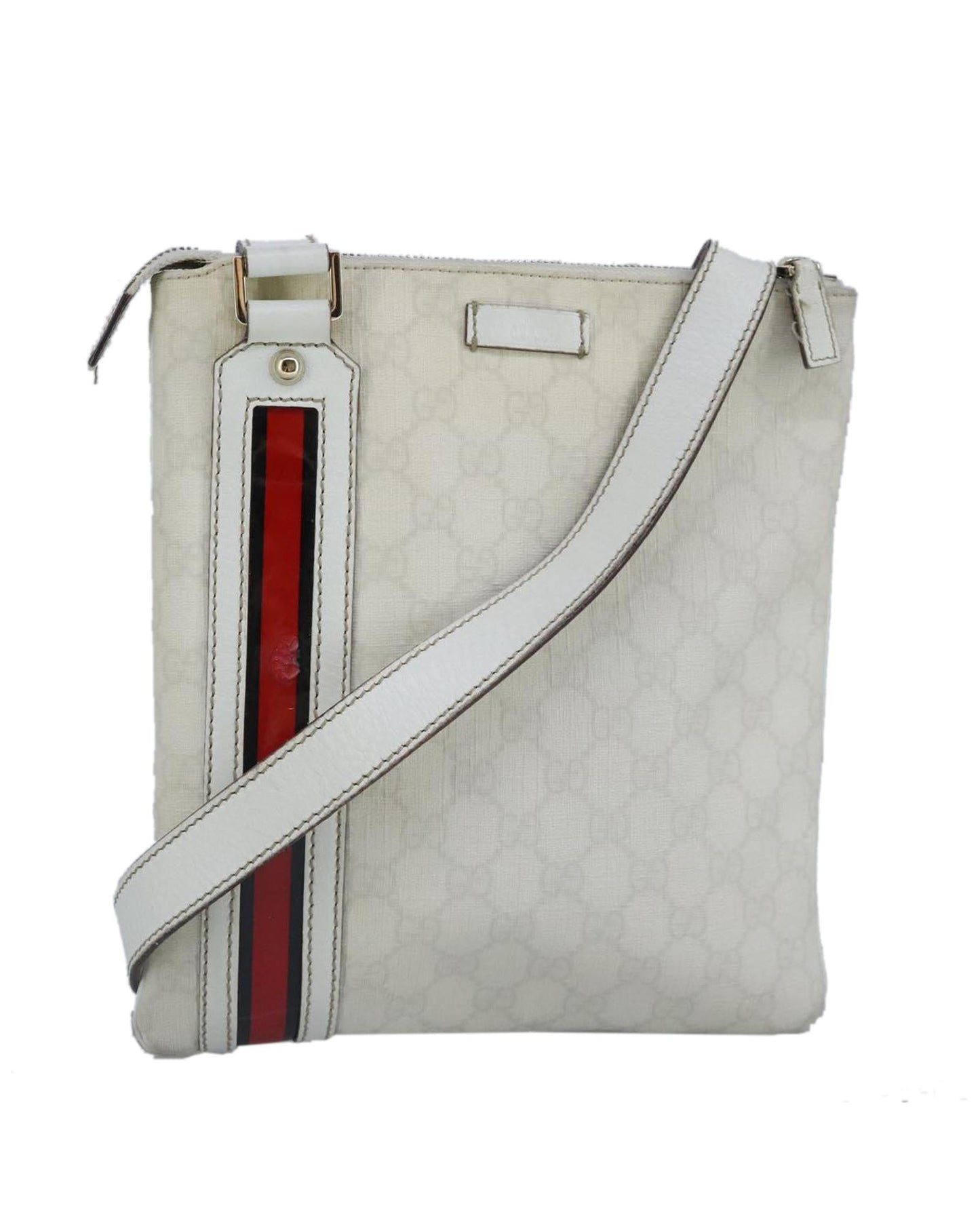 GG Plus Web Crossbody Bag