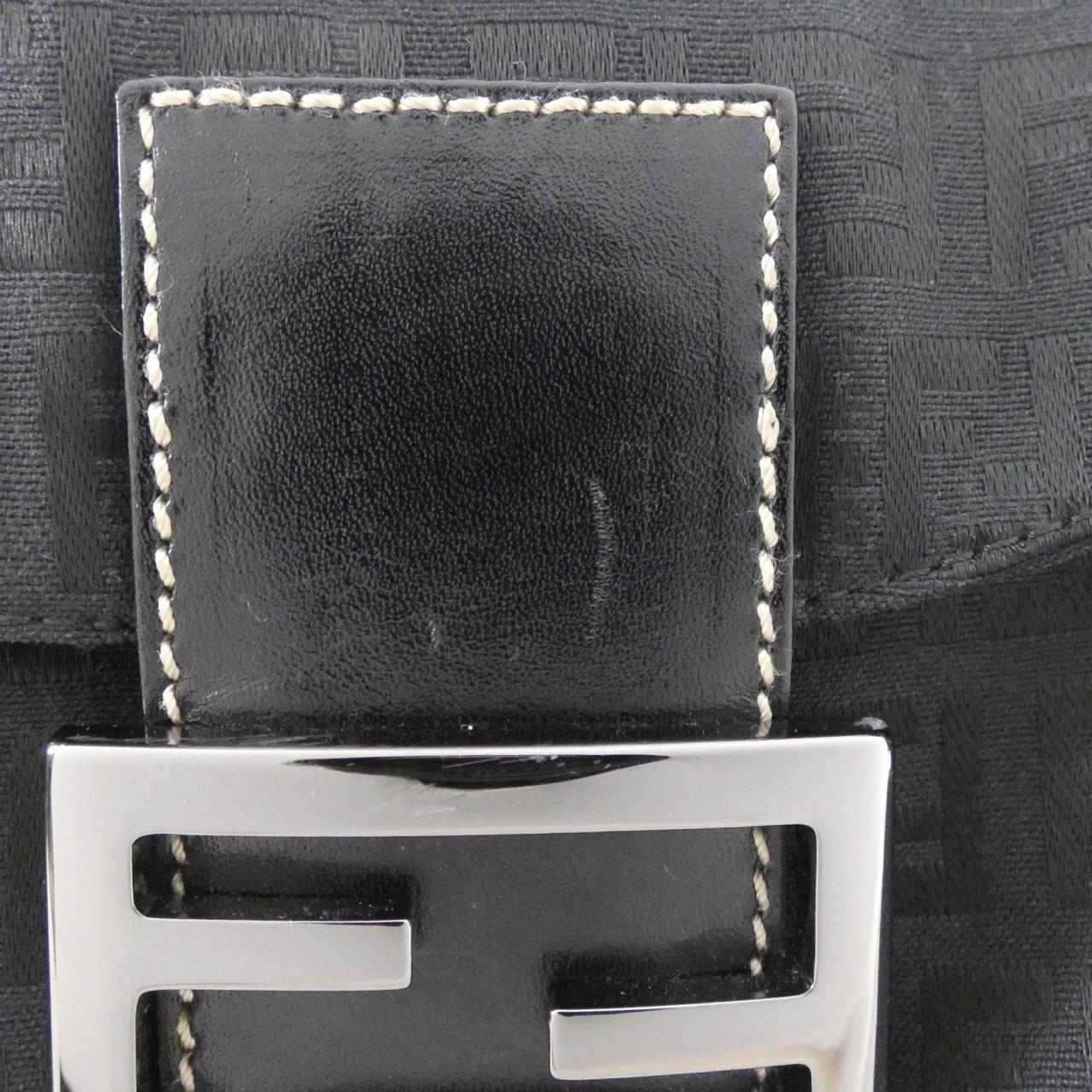 Fendi Luxury Canvas Red Shoulder Bag Style 43