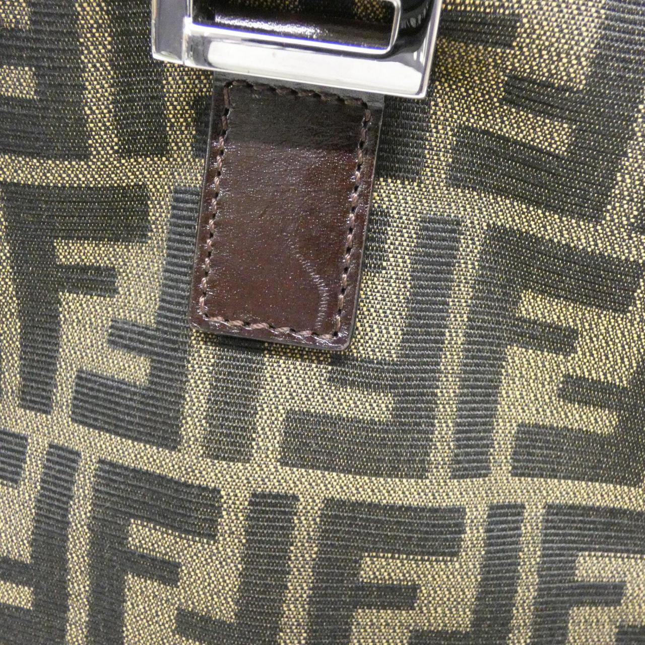 Fendi Luxury Canvas Red Handbag Style 24