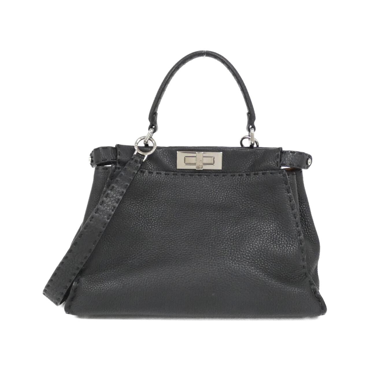 Fendi Luxury Leather Red Handbag Style 9