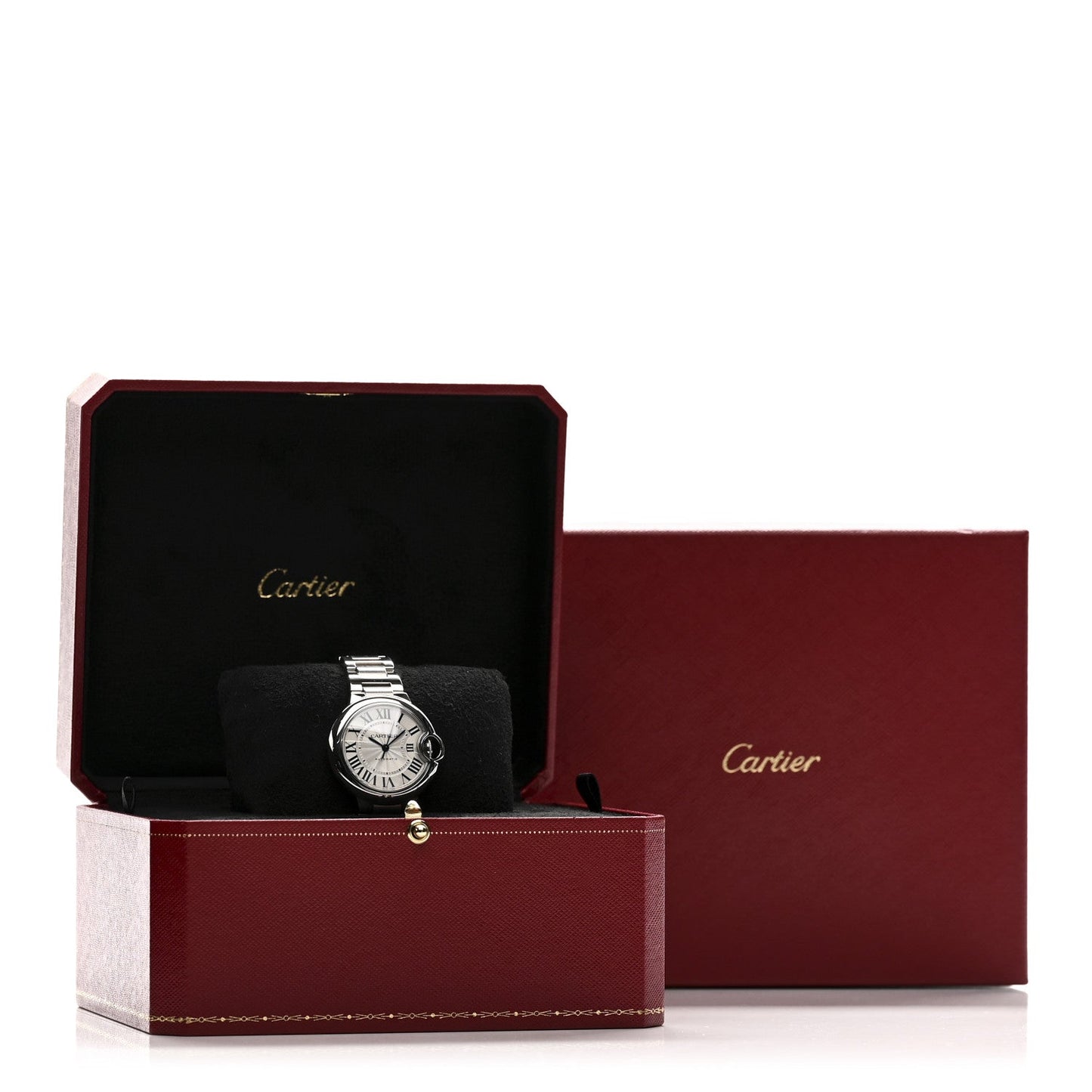 Stainless Steel 33mm Ballon Bleu De Cartier Automatic Watch