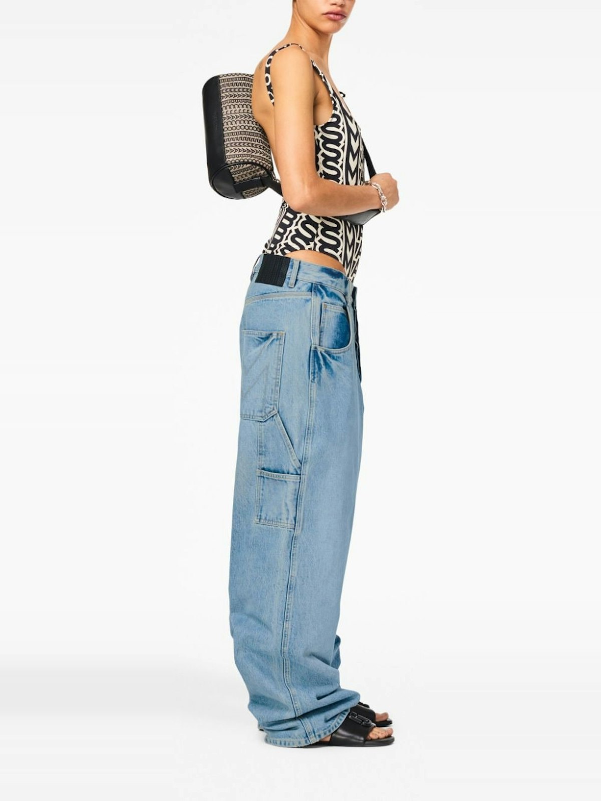 THE DUFFLE LEATHER CROSSBODY BAG