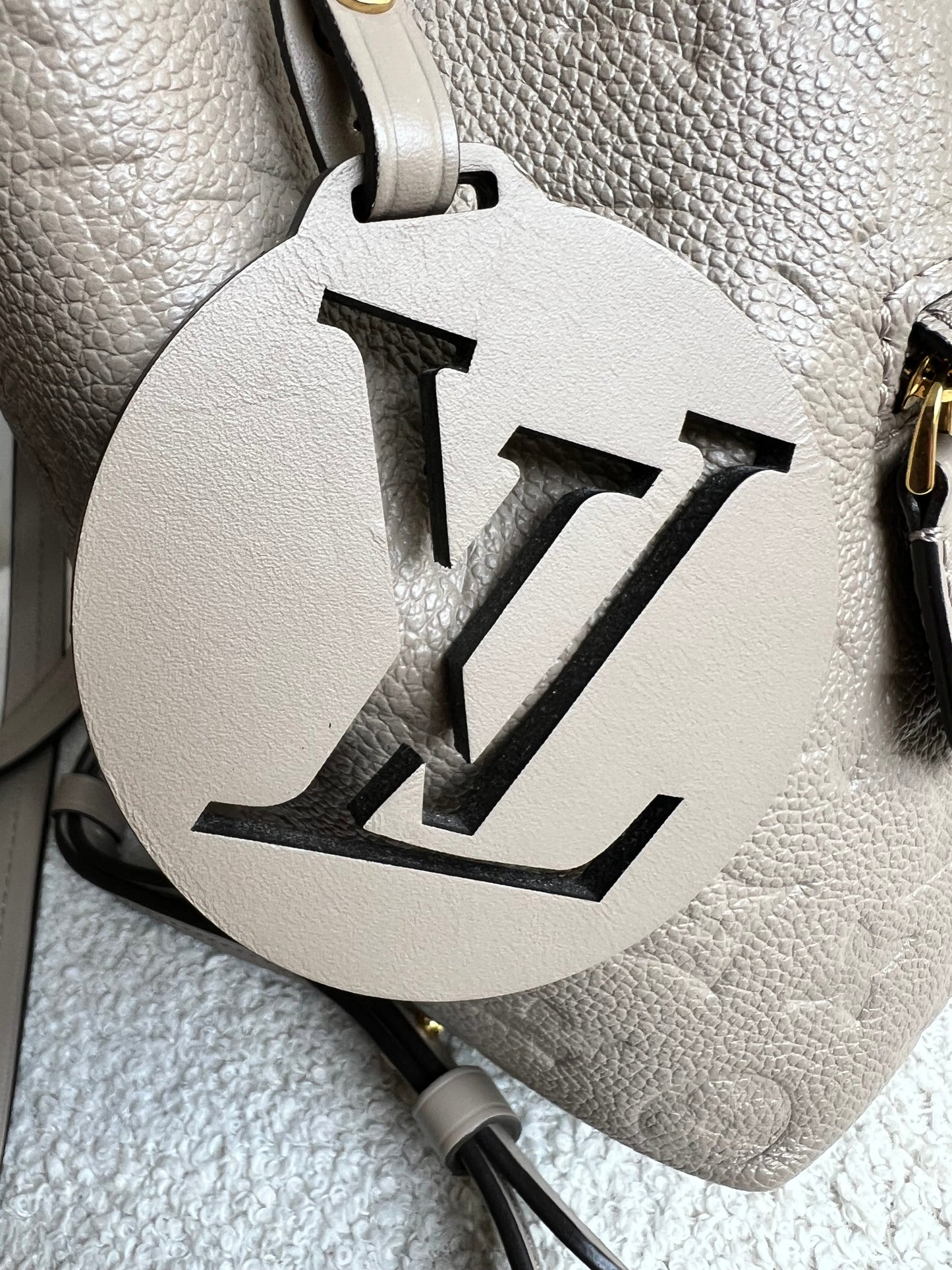 Louis Vuitton Tourterelle Montsouris Backpack Empreinte (RRP £2170)