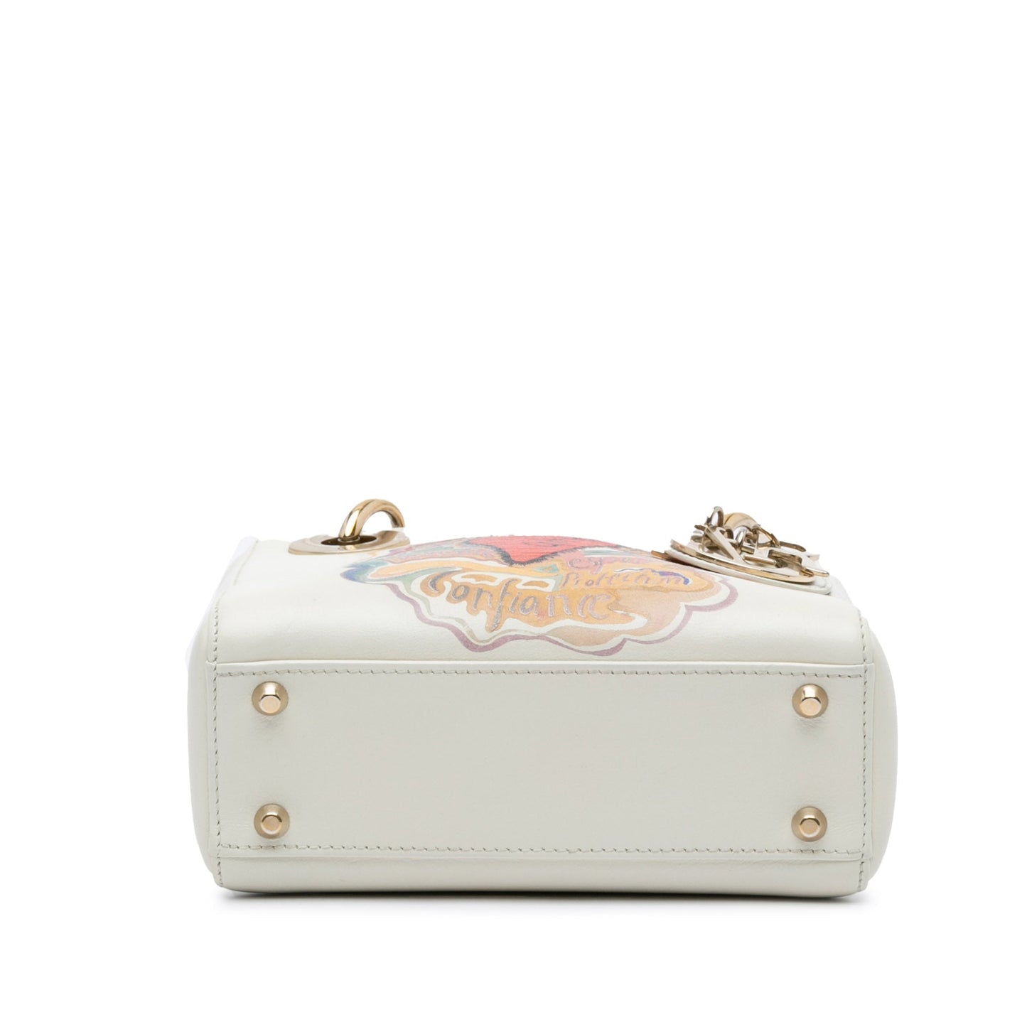 Dior Lady Dior Niki Chain Leather Shoulder Bag