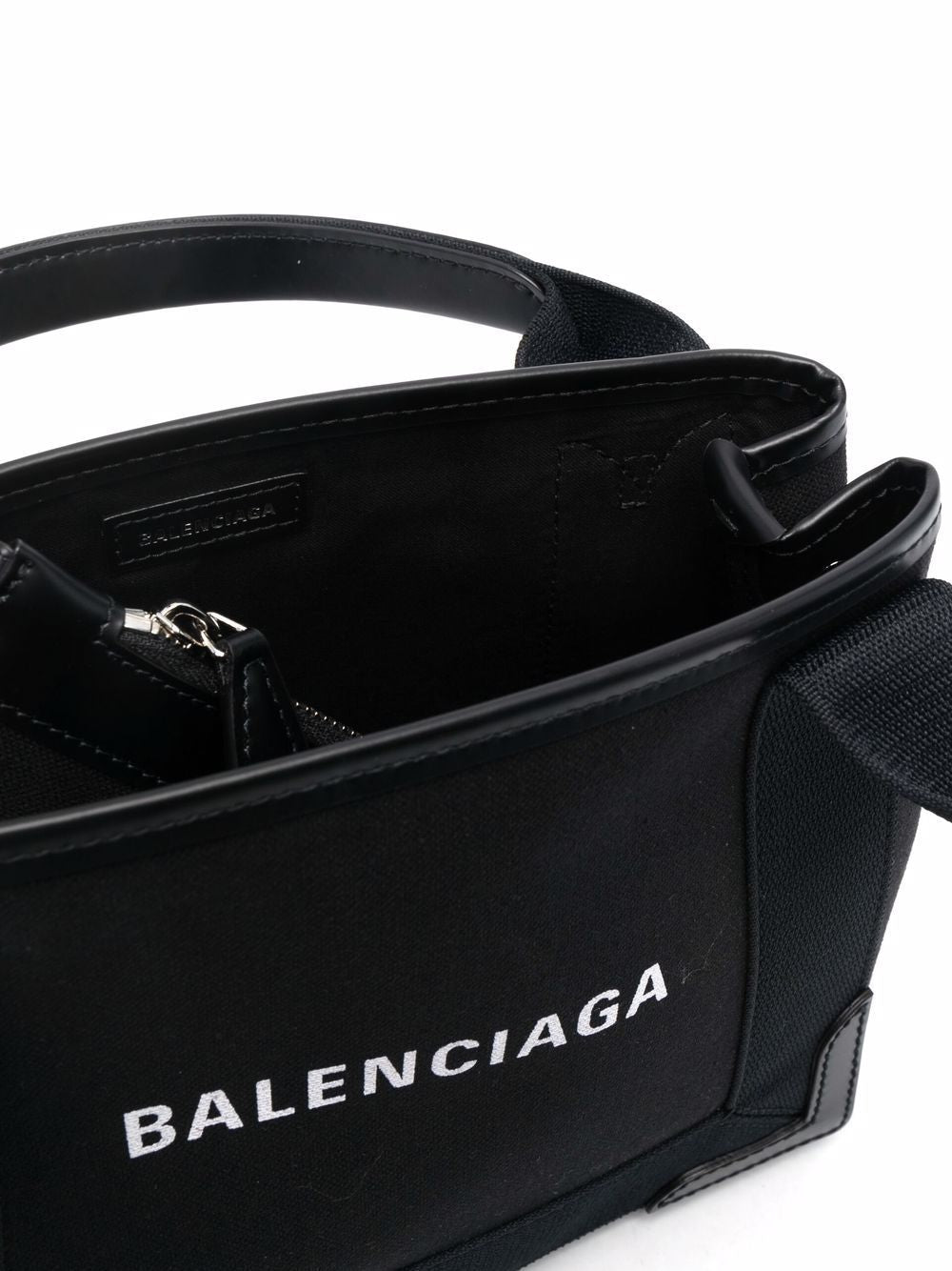 Navy Cabas XS Crossbody Bag