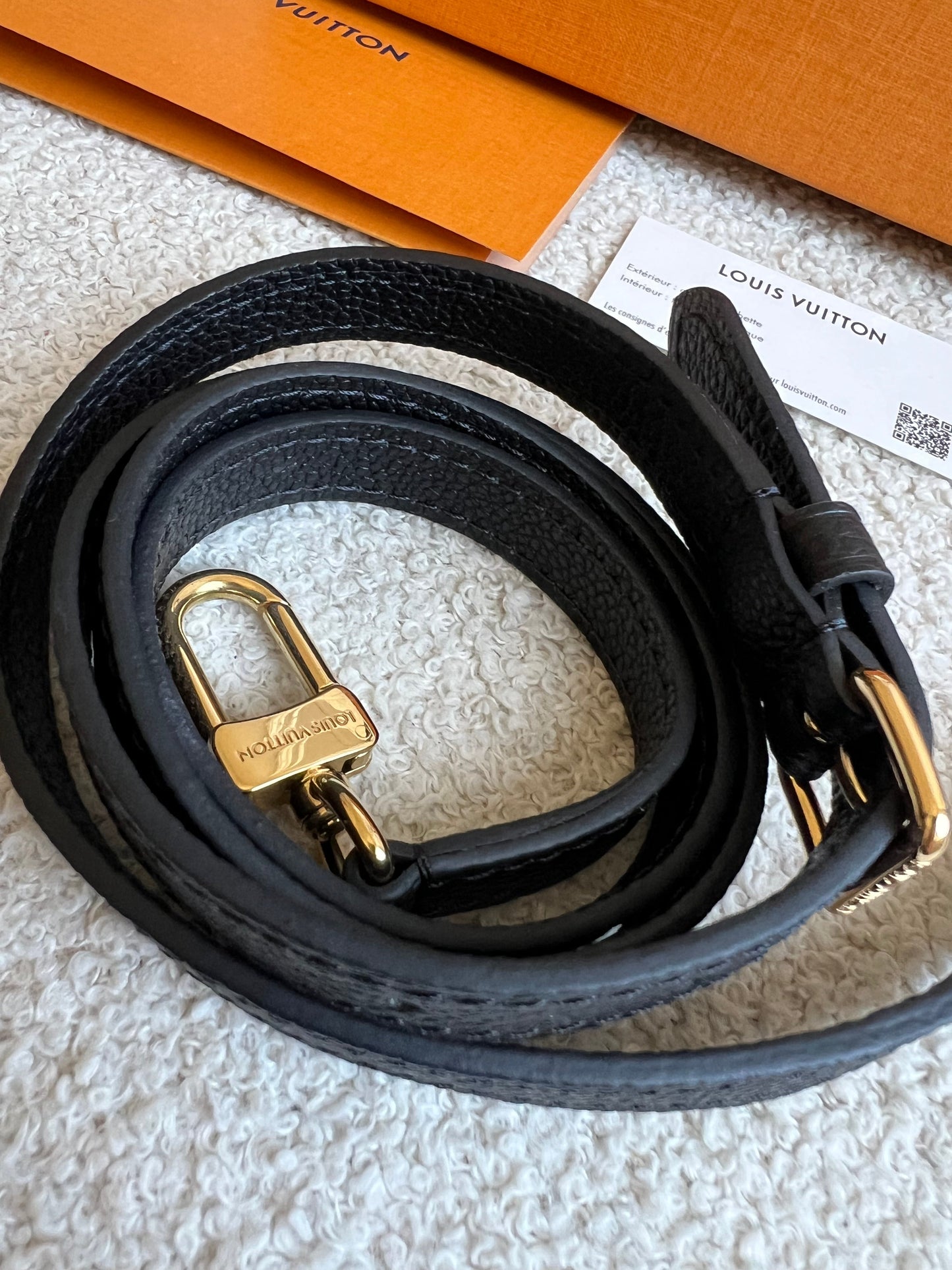 Louis Vuitton Speedy Nano Black Empreinte (RRP £1540)