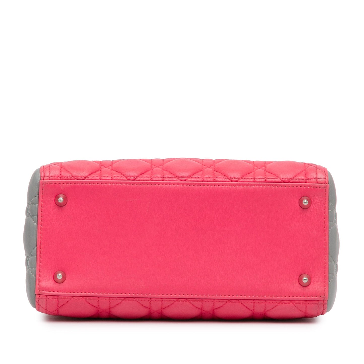 Dior Lady Dior Cannage Pink Handbag Style 2