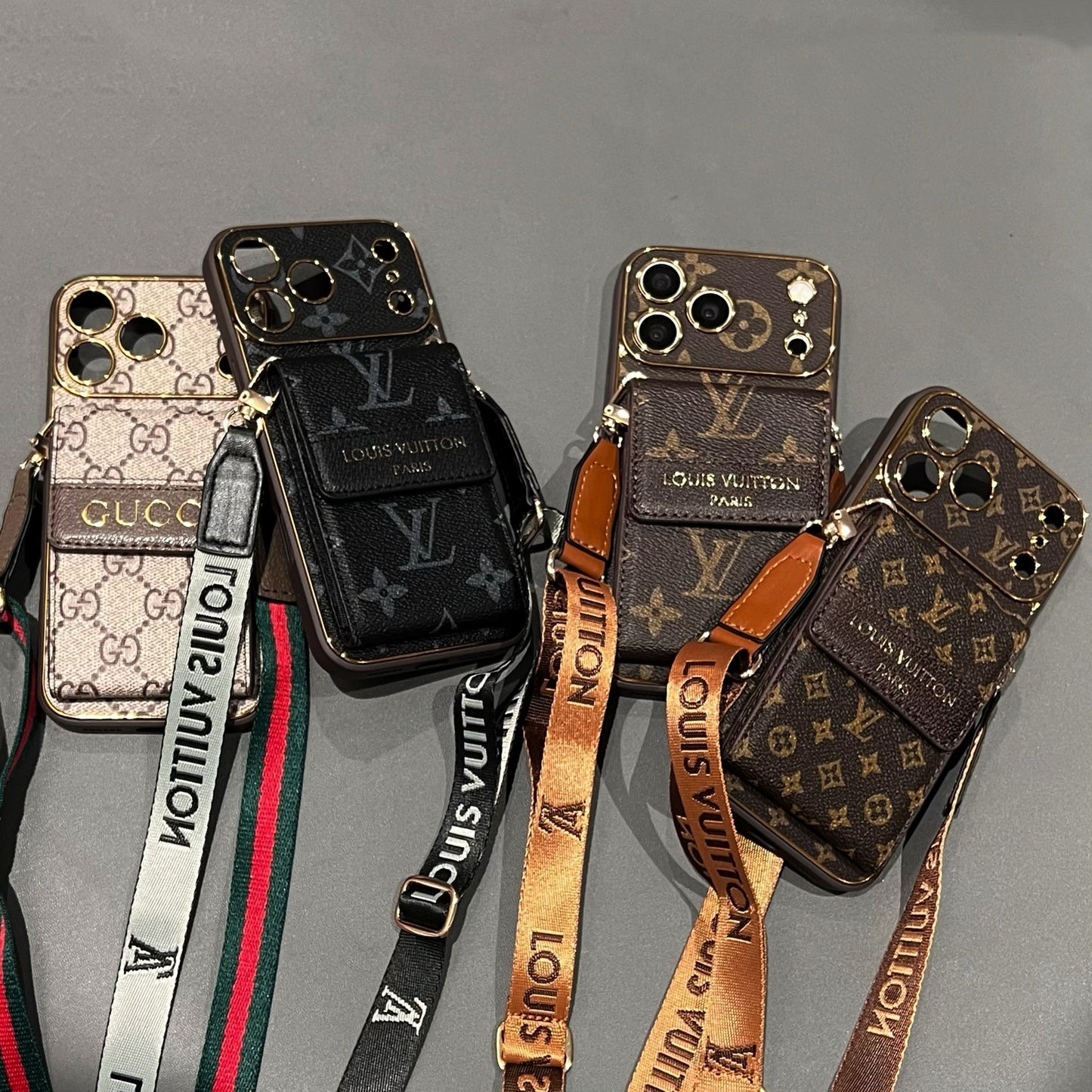 New Classic Luxury Card Holder Phone Case 012