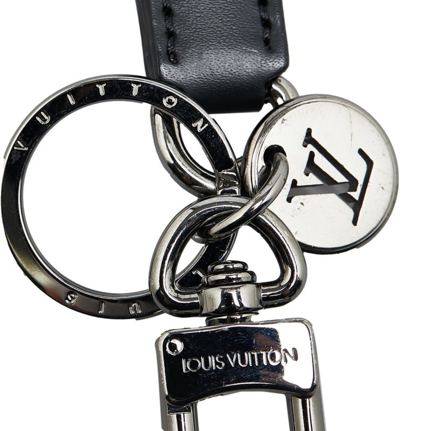 Louis Vuitton Leather Keyring