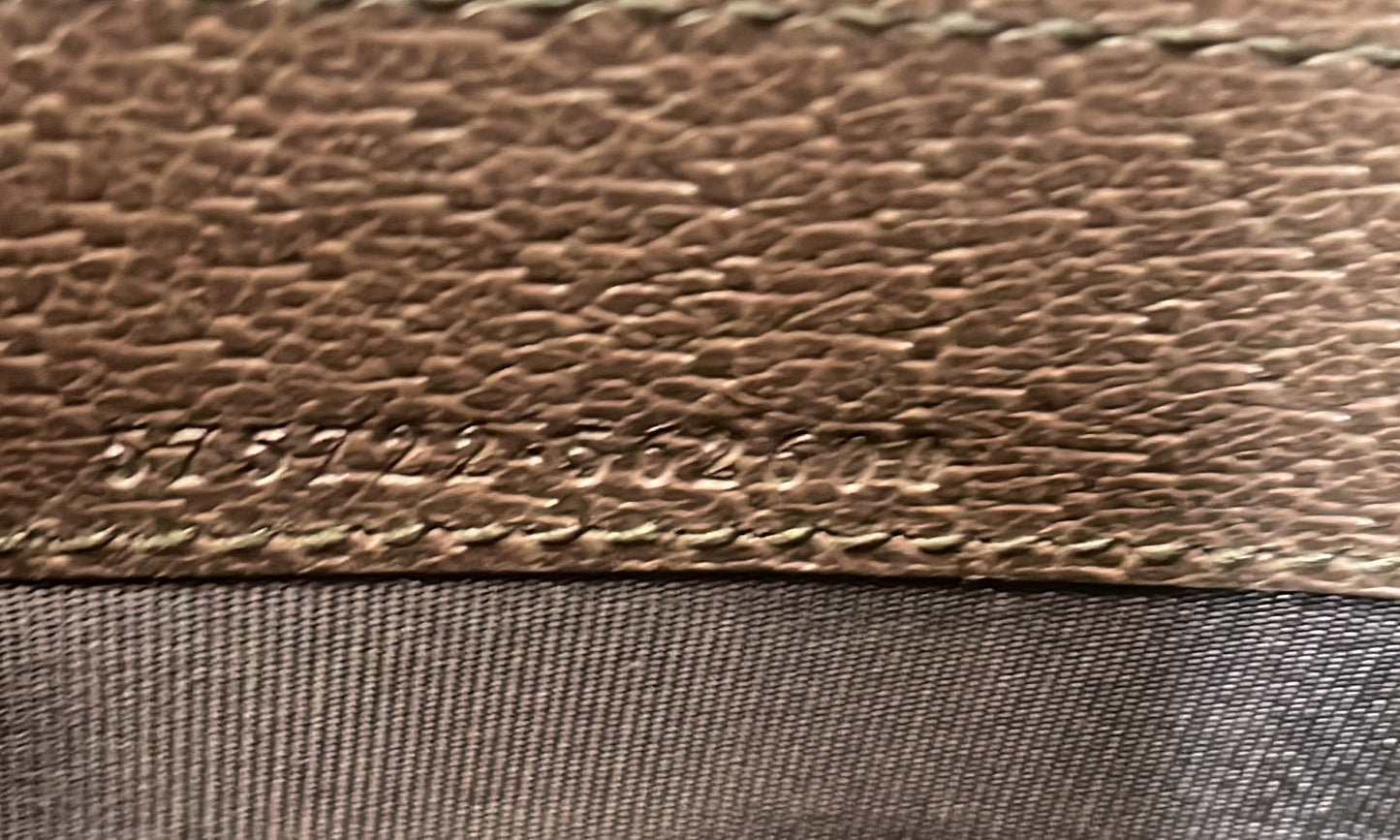 Ophidia Double Zip Crossbody Bag GG Coated Canvas Small