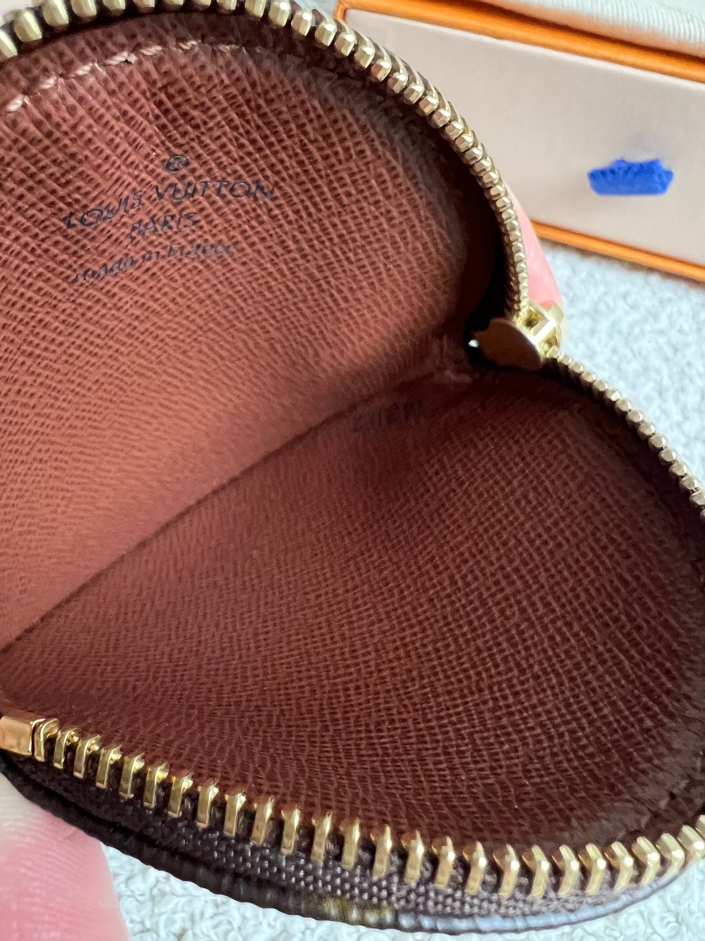 Louis Vuitton Round Coin Purse Monogram