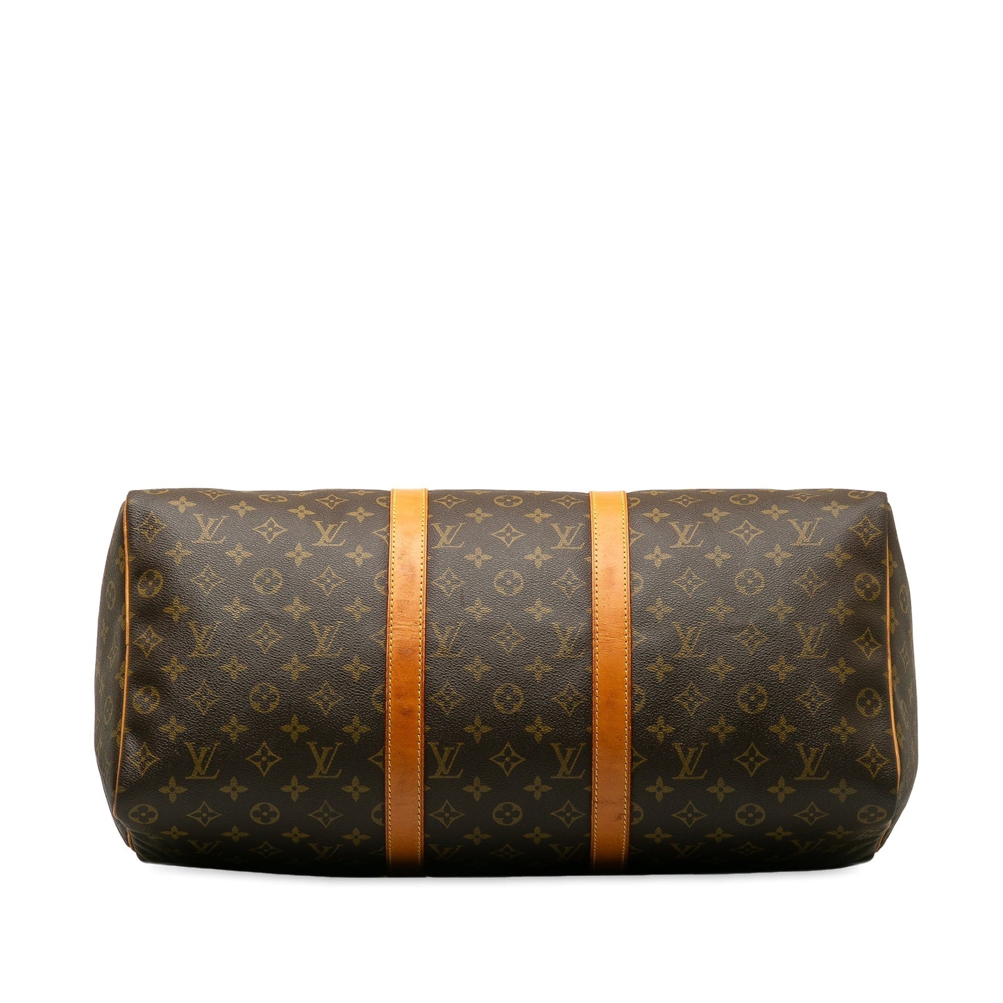 Brown Louis Vuitton Monogram Keepall 50 Travel Bag