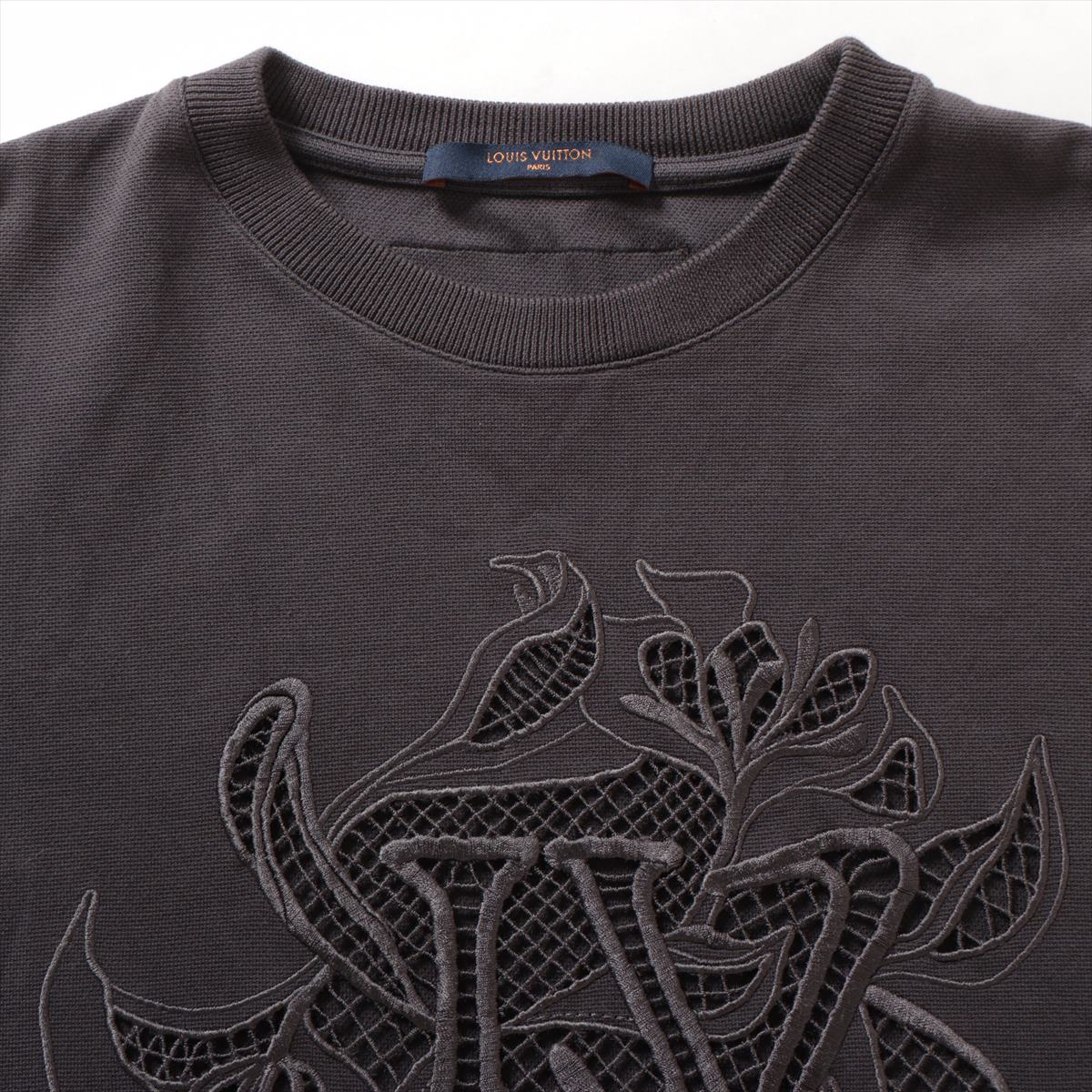 Louis Vuitton 20SS Cotton S Grey LV Vegetable Race Embroidery RM201