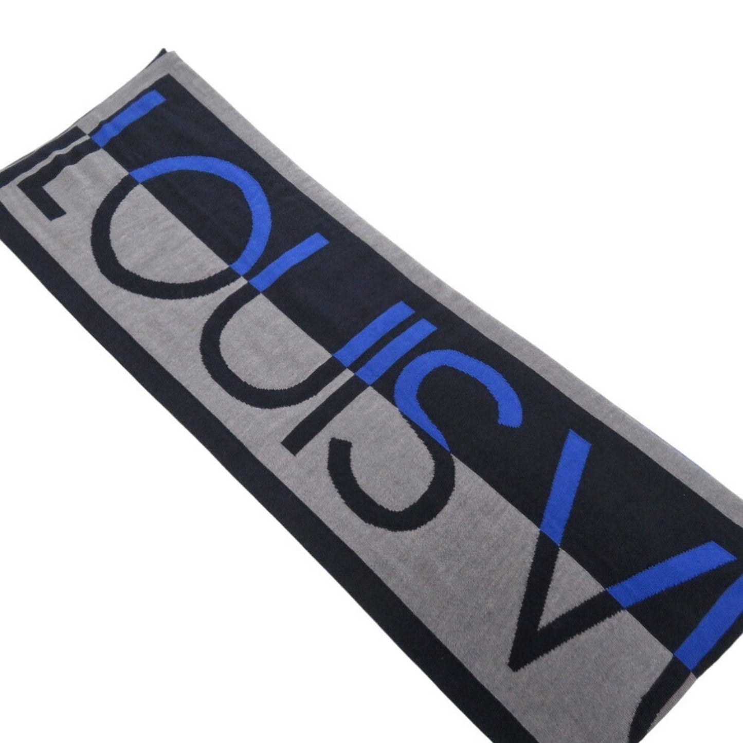 Louis Vuitton Navy Wool Shawl