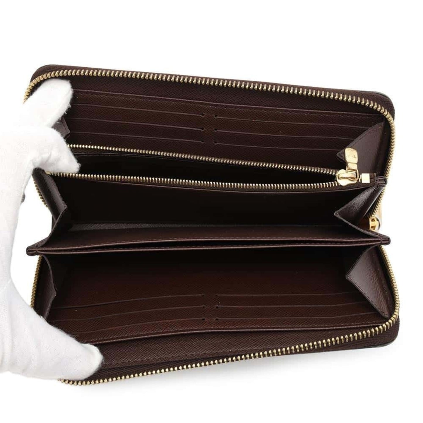 Louis Vuitton Damier Canvas Long Wallet (Bi-Fold)